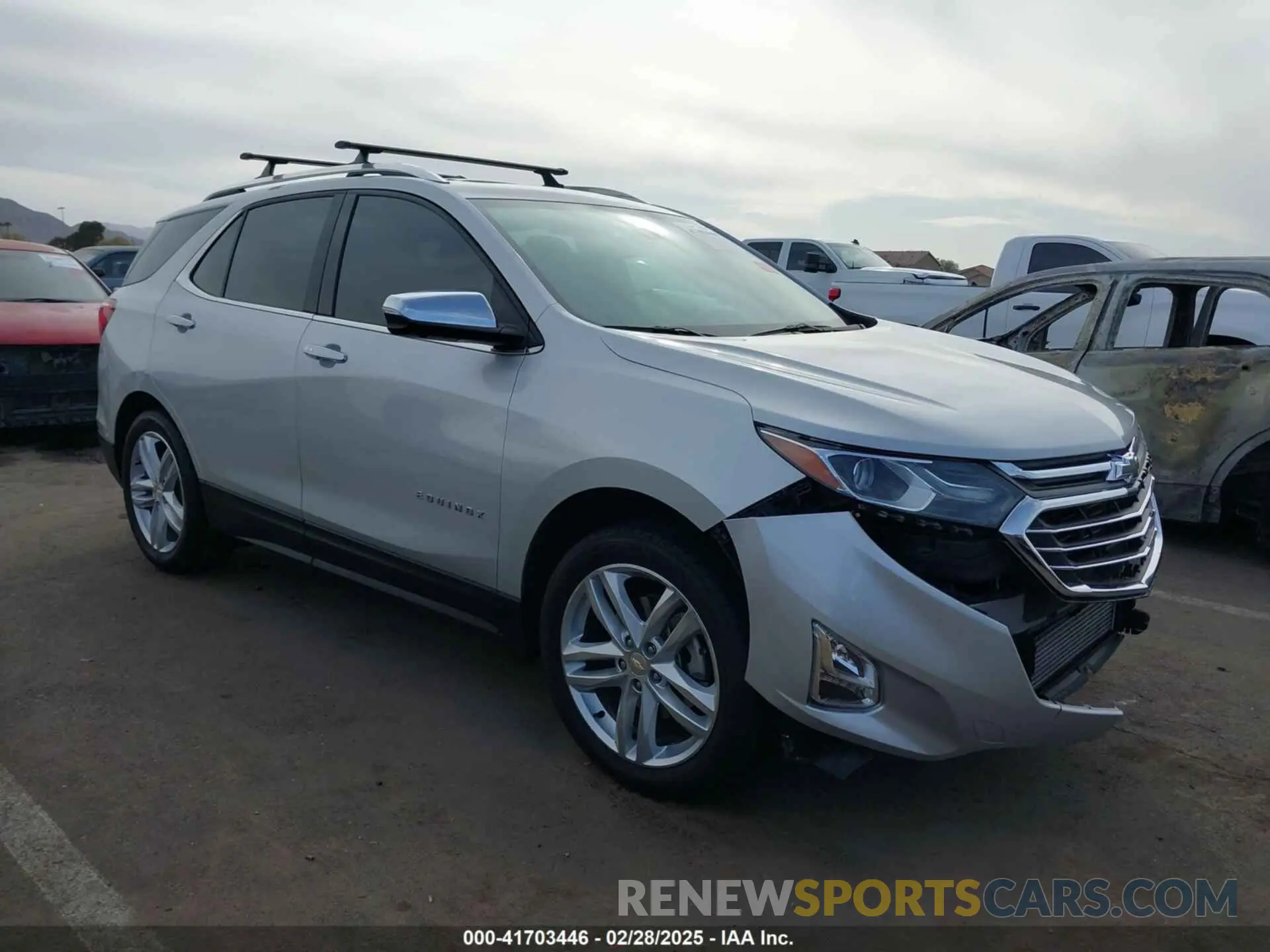 1 fotografías del automóvil dañado 2GNAXPEX4K6236974 CHEVROLET EQUINOX 2019