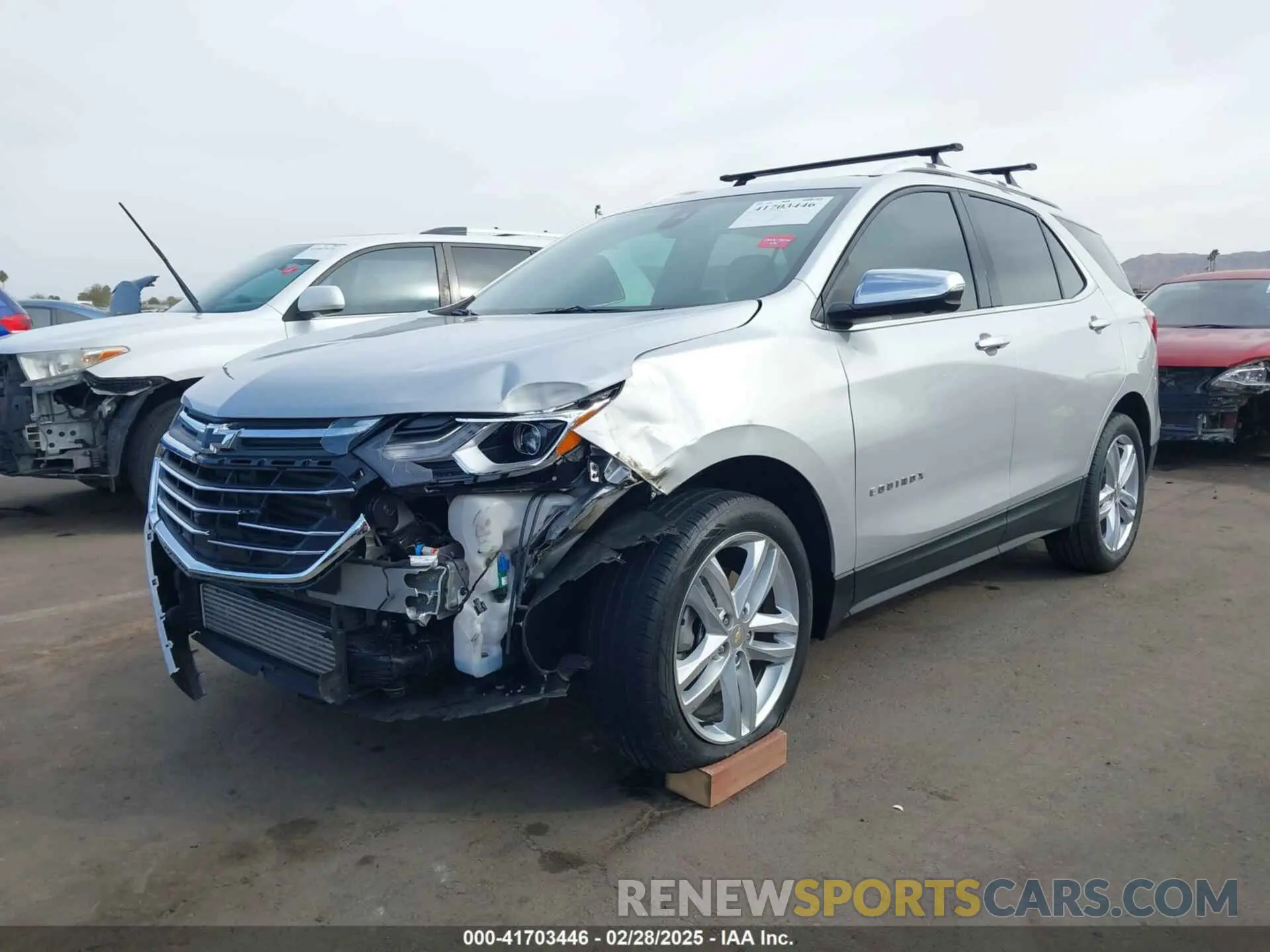 6 fotografías del automóvil dañado 2GNAXPEX4K6236974 CHEVROLET EQUINOX 2019