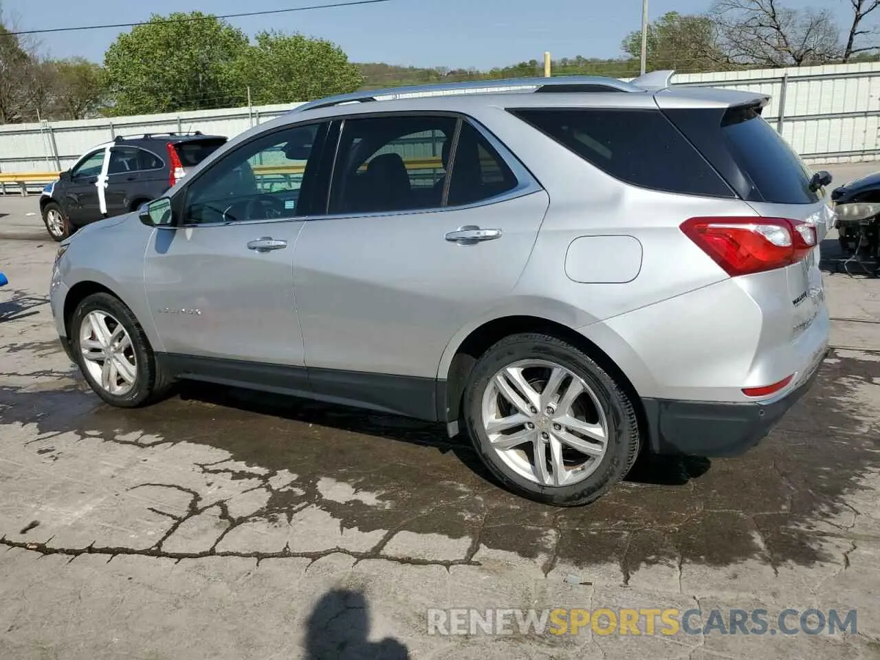 2 fotografías del automóvil dañado 2GNAXPEX4K6248235 CHEVROLET EQUINOX 2019