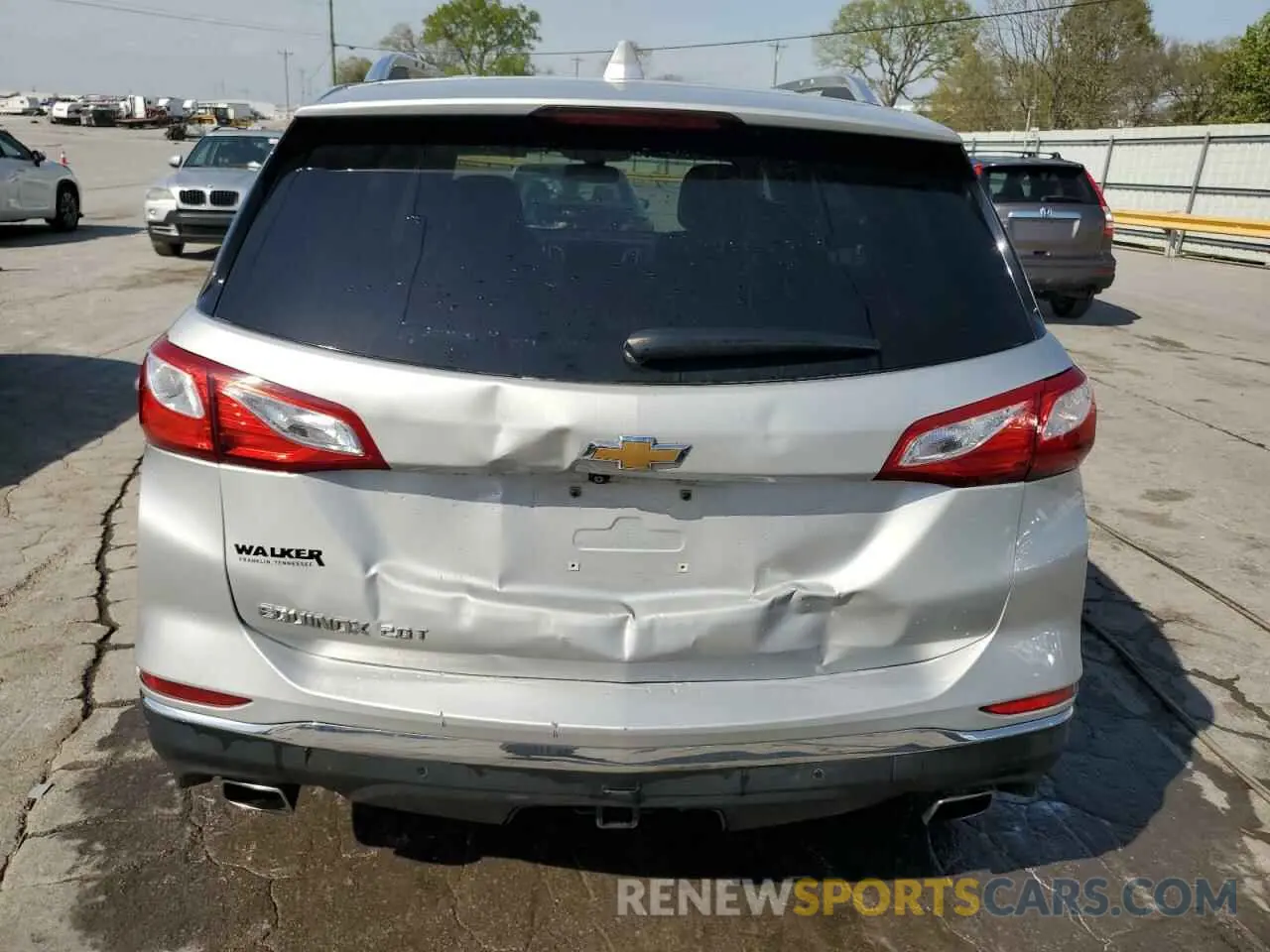 6 fotografías del automóvil dañado 2GNAXPEX4K6248235 CHEVROLET EQUINOX 2019