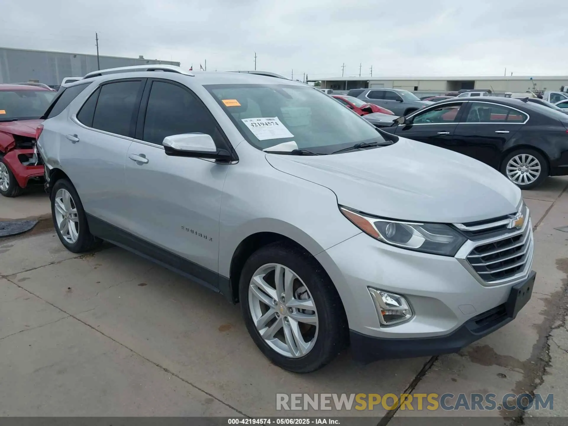 1 fotografías del automóvil dañado 2GNAXPEX4K6252513 CHEVROLET EQUINOX 2019