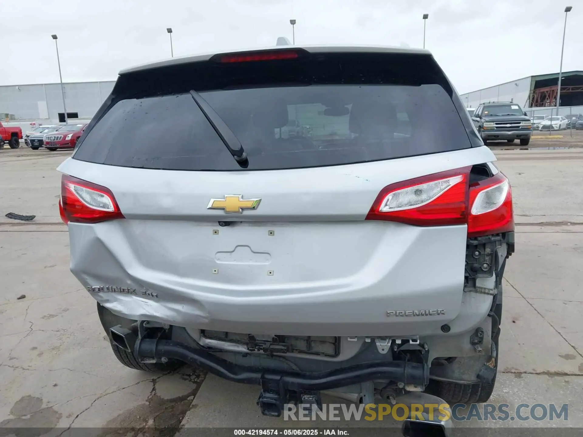 16 fotografías del automóvil dañado 2GNAXPEX4K6252513 CHEVROLET EQUINOX 2019