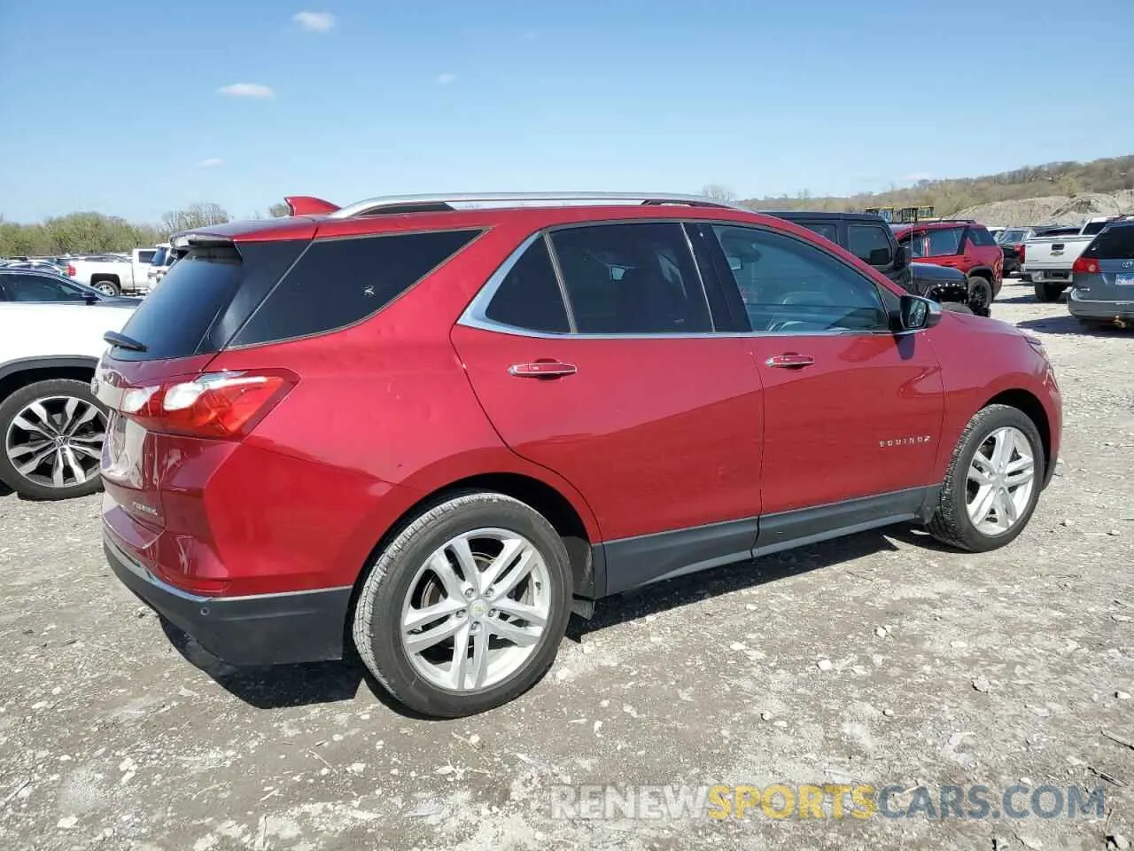 3 fotografías del automóvil dañado 2GNAXPEX5K6137127 CHEVROLET EQUINOX 2019