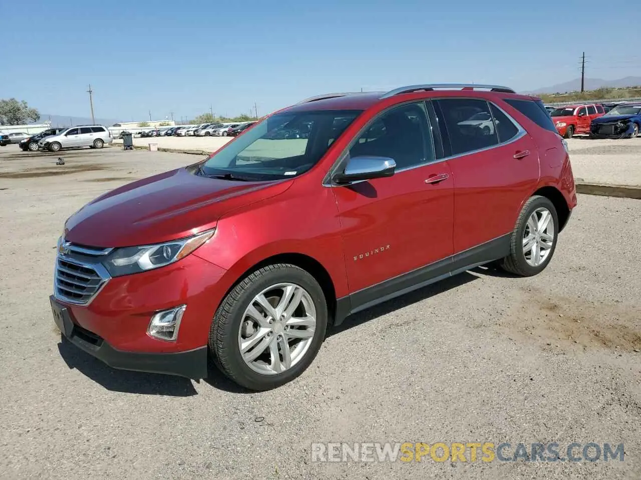 1 fotografías del automóvil dañado 2GNAXPEX7K6212314 CHEVROLET EQUINOX 2019
