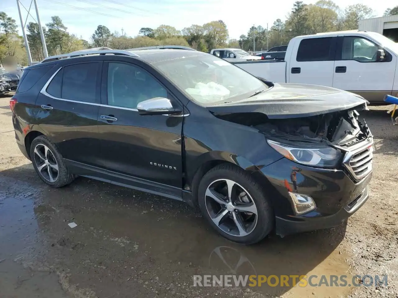 4 fotografías del automóvil dañado 2GNAXPEX8K6127188 CHEVROLET EQUINOX 2019