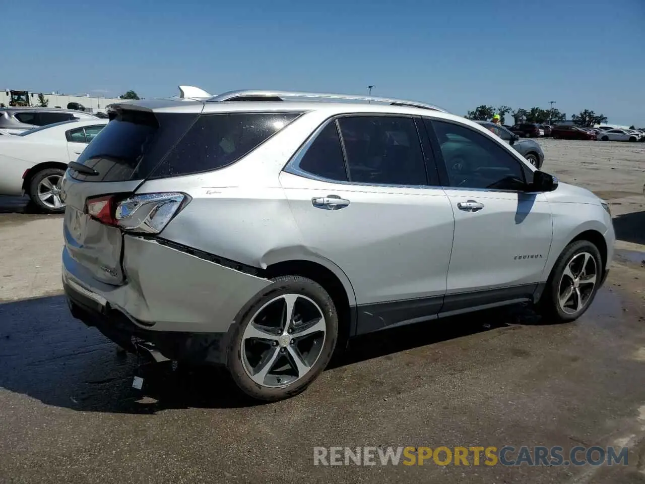 3 fotografías del automóvil dañado 2GNAXPEX9K6248747 CHEVROLET EQUINOX 2019