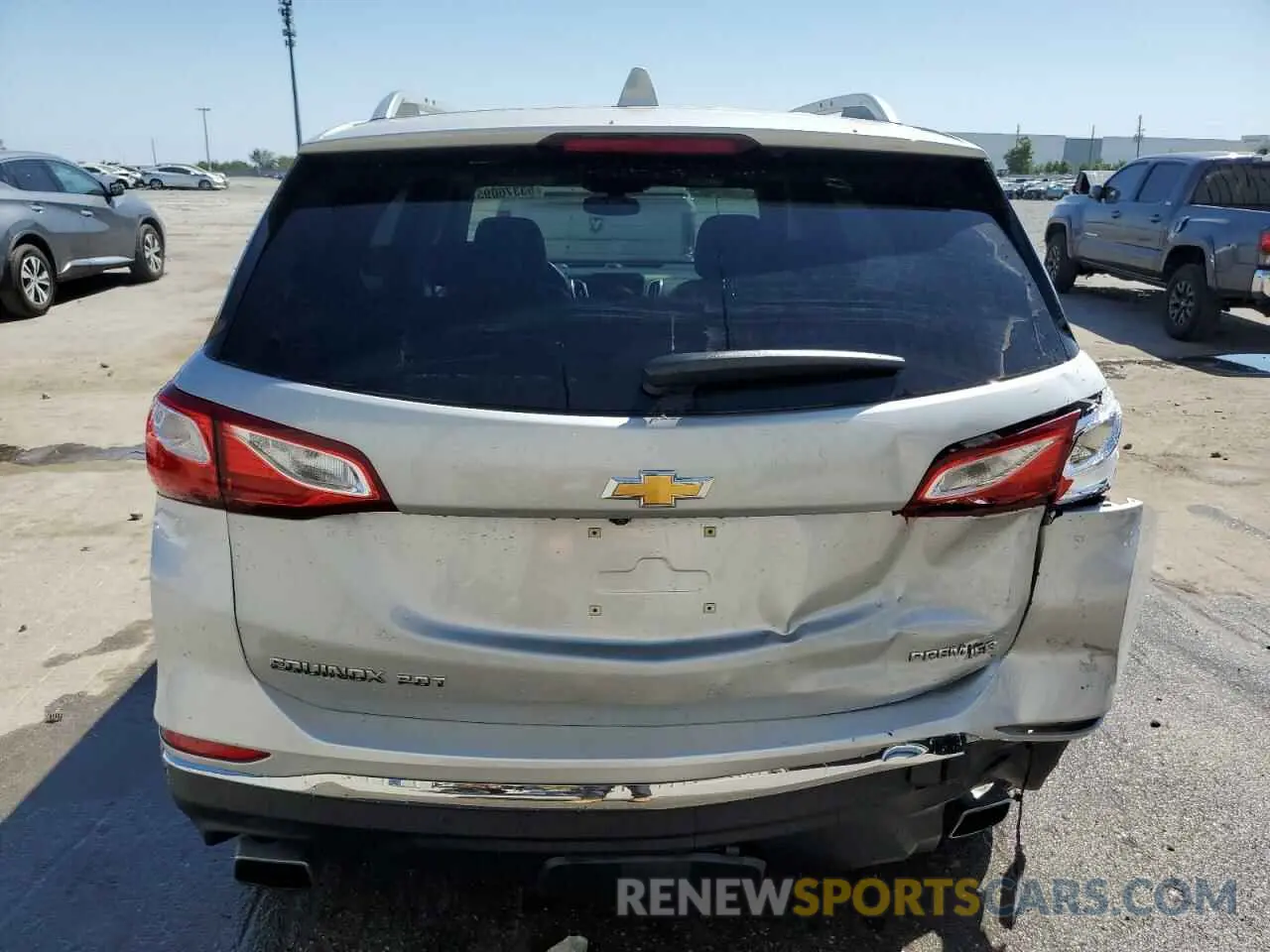 6 fotografías del automóvil dañado 2GNAXPEX9K6248747 CHEVROLET EQUINOX 2019