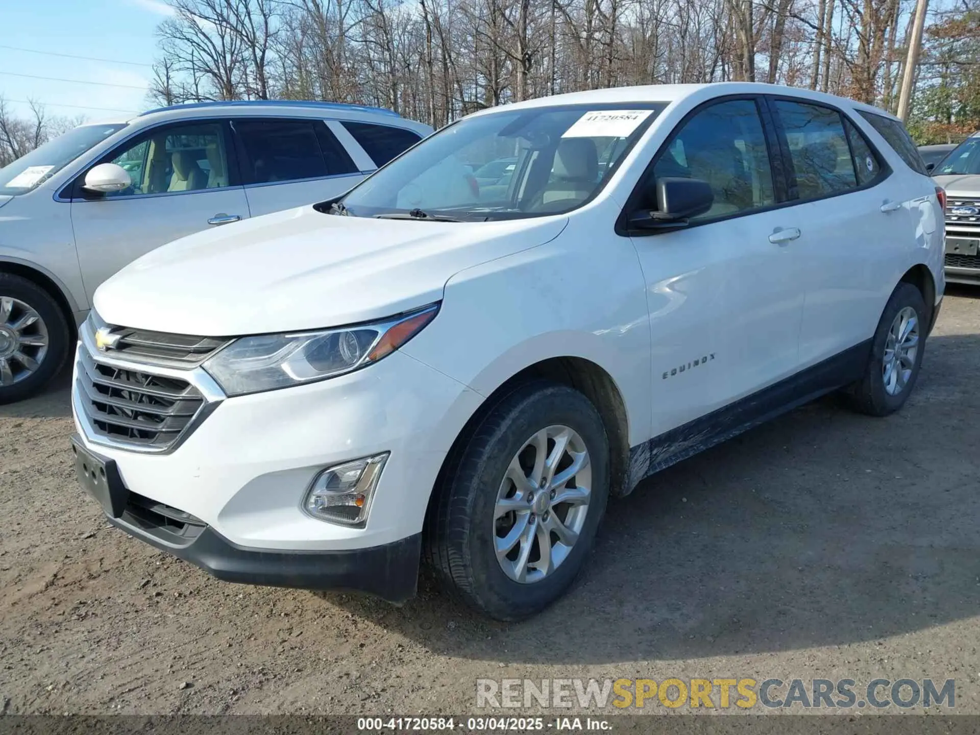 2 fotografías del automóvil dañado 2GNAXSEV0K6147310 CHEVROLET EQUINOX 2019