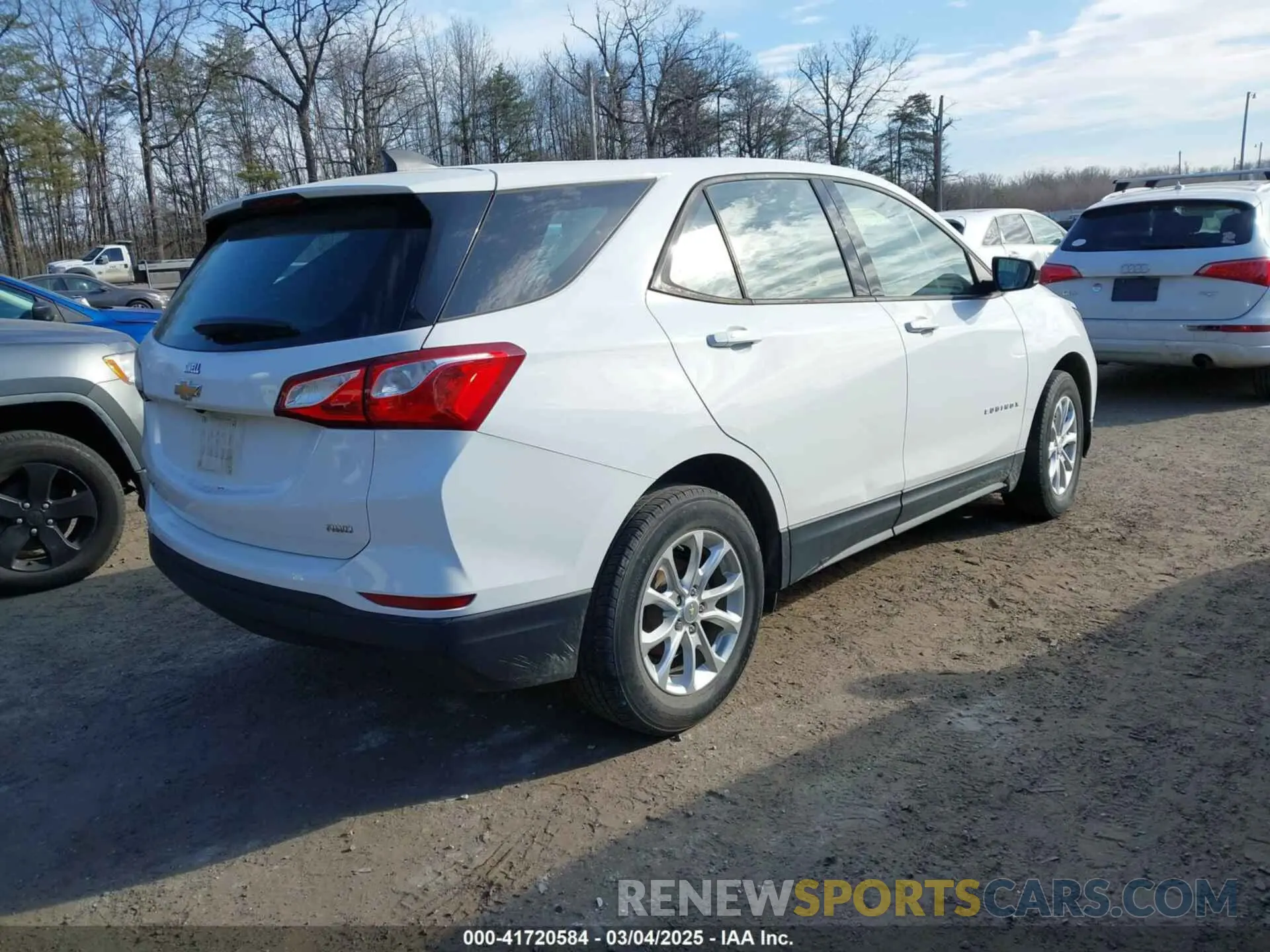 4 fotografías del automóvil dañado 2GNAXSEV0K6147310 CHEVROLET EQUINOX 2019