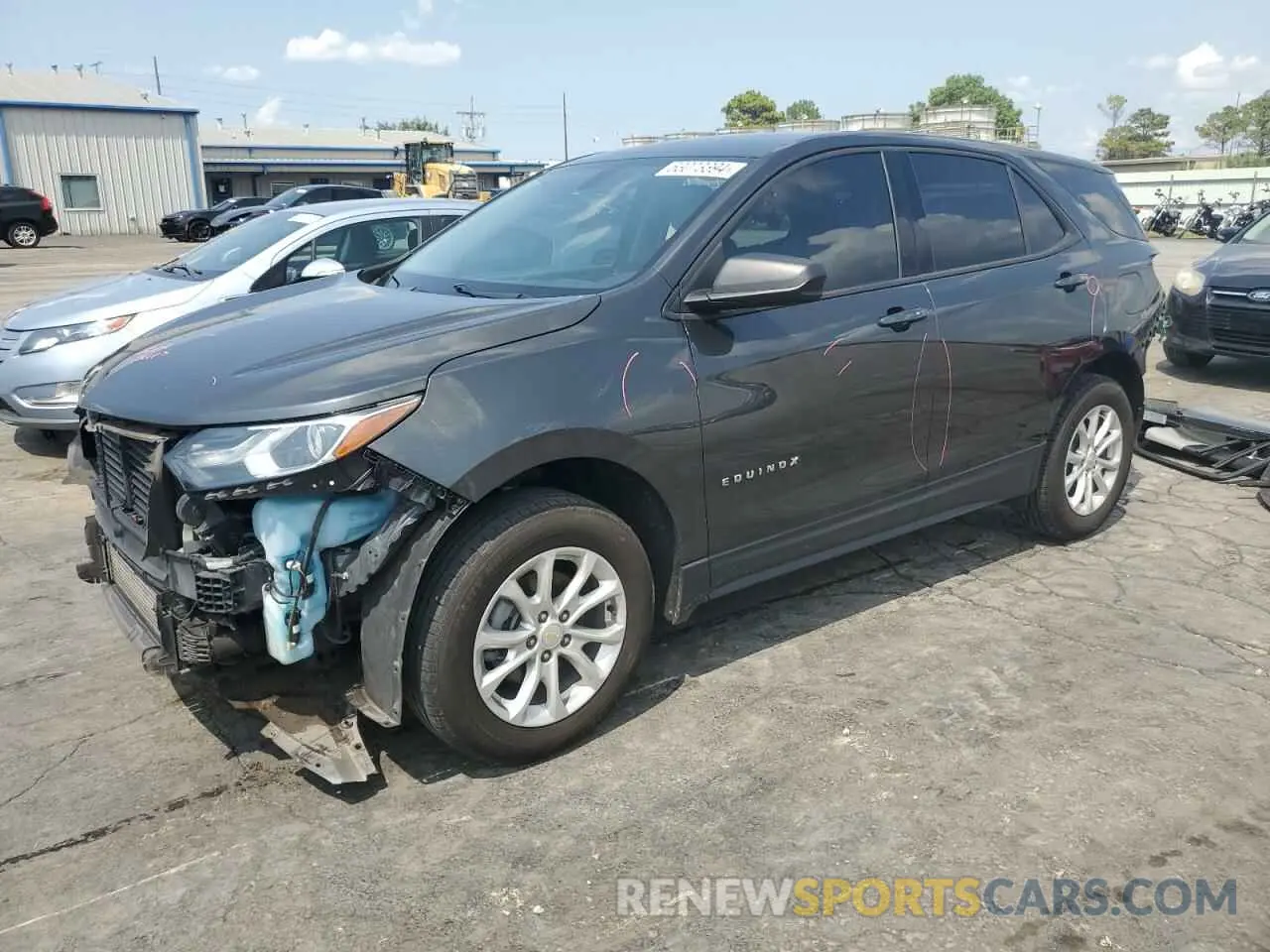 1 fotografías del automóvil dañado 2GNAXSEV0K6158002 CHEVROLET EQUINOX 2019