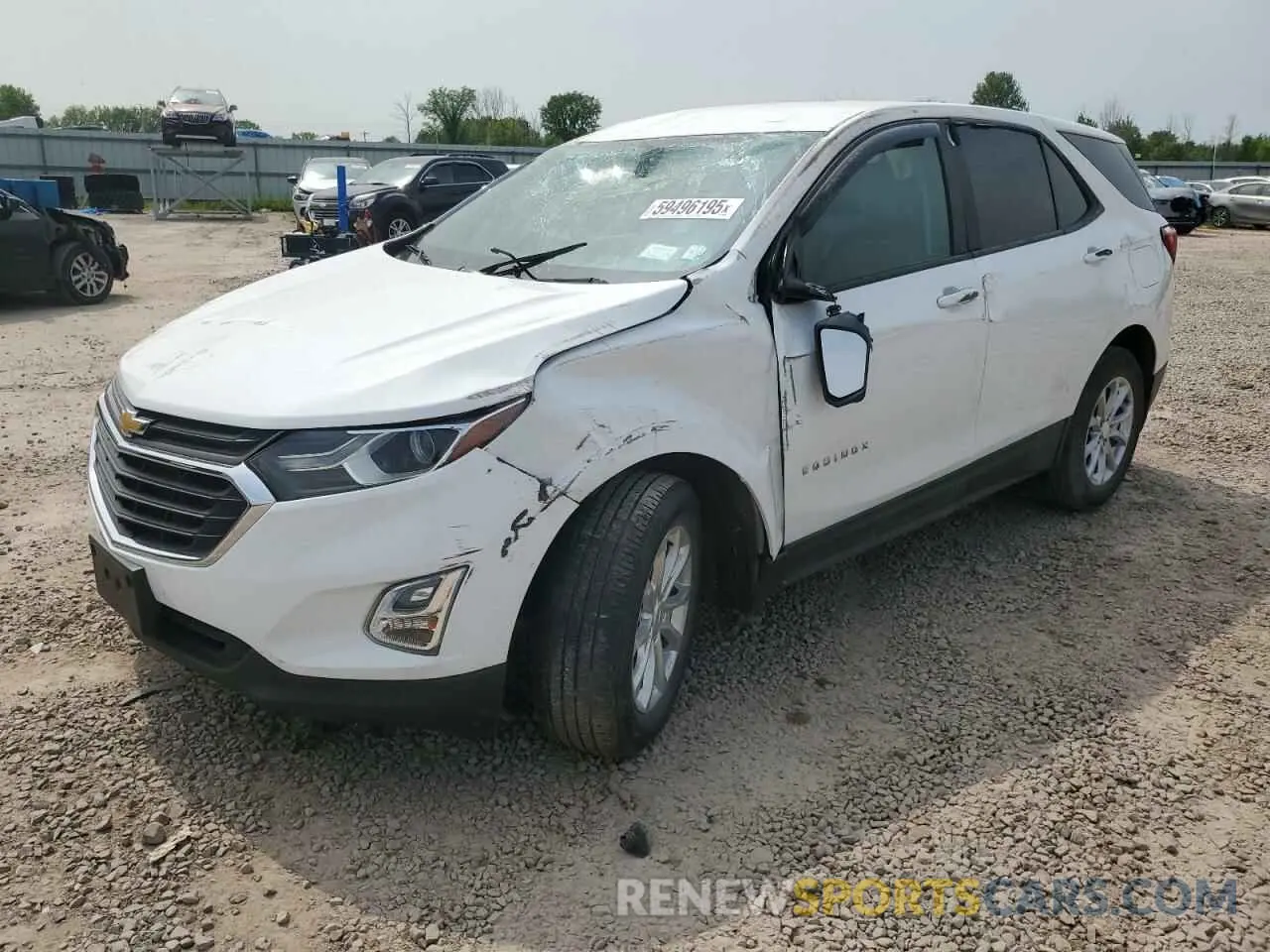 1 fotografías del automóvil dañado 2GNAXSEV0K6285378 CHEVROLET EQUINOX 2019
