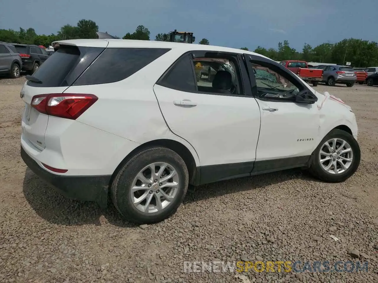 3 fotografías del automóvil dañado 2GNAXSEV0K6285378 CHEVROLET EQUINOX 2019
