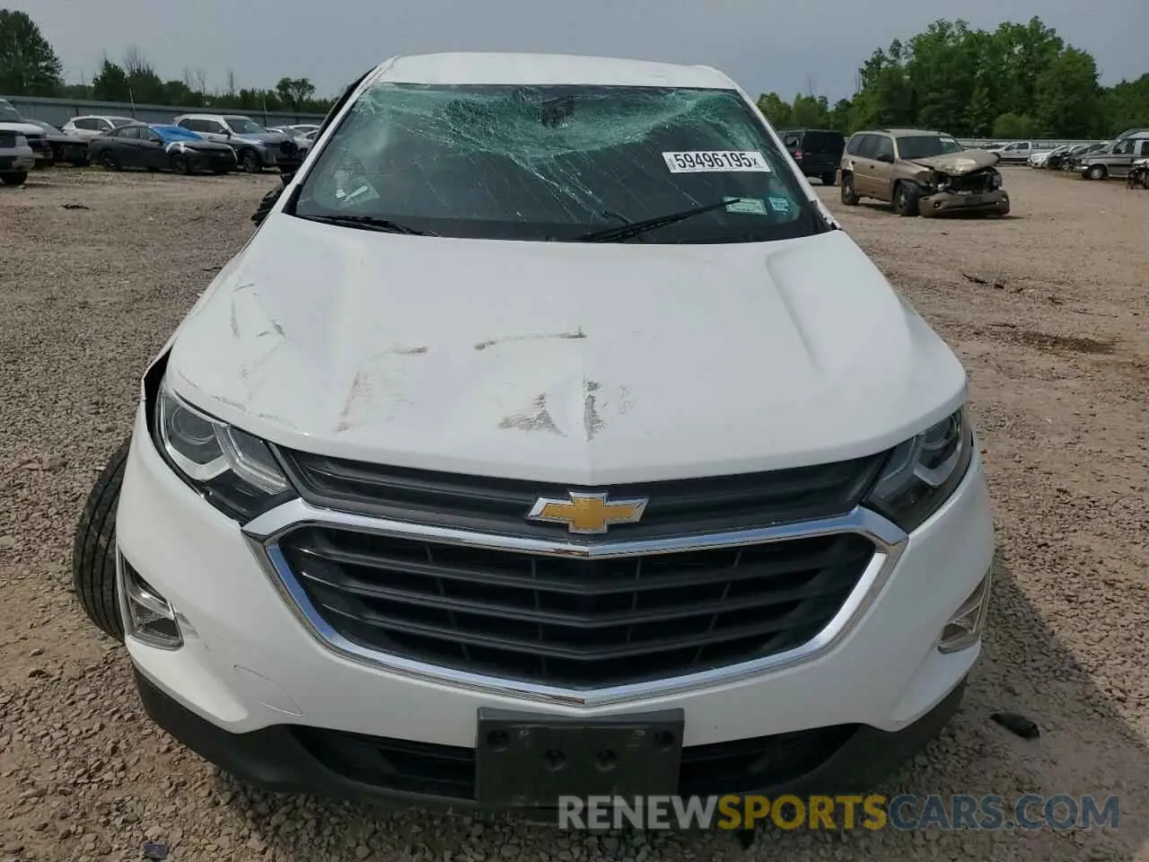 5 fotografías del automóvil dañado 2GNAXSEV0K6285378 CHEVROLET EQUINOX 2019