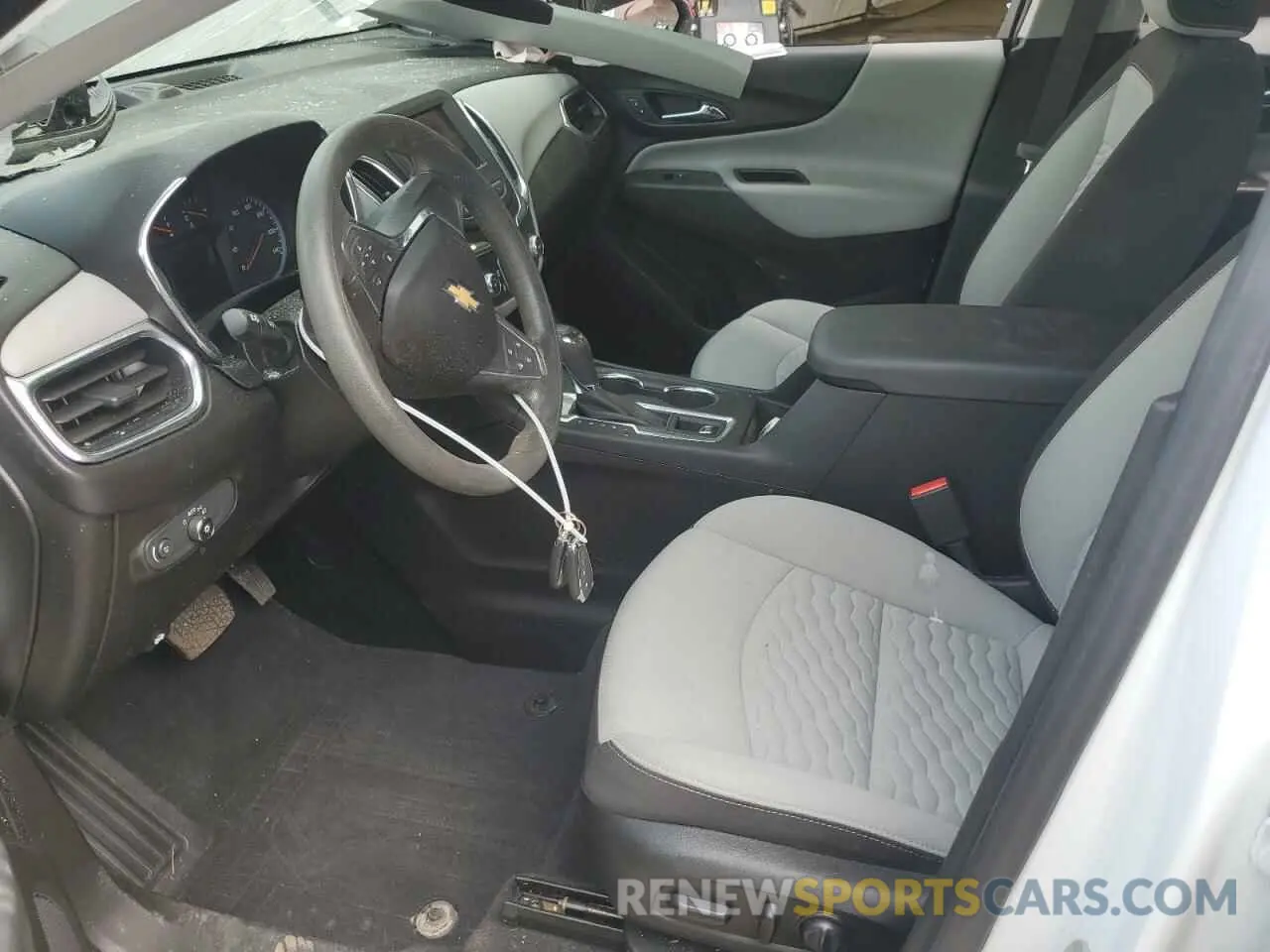 7 fotografías del automóvil dañado 2GNAXSEV0K6285378 CHEVROLET EQUINOX 2019