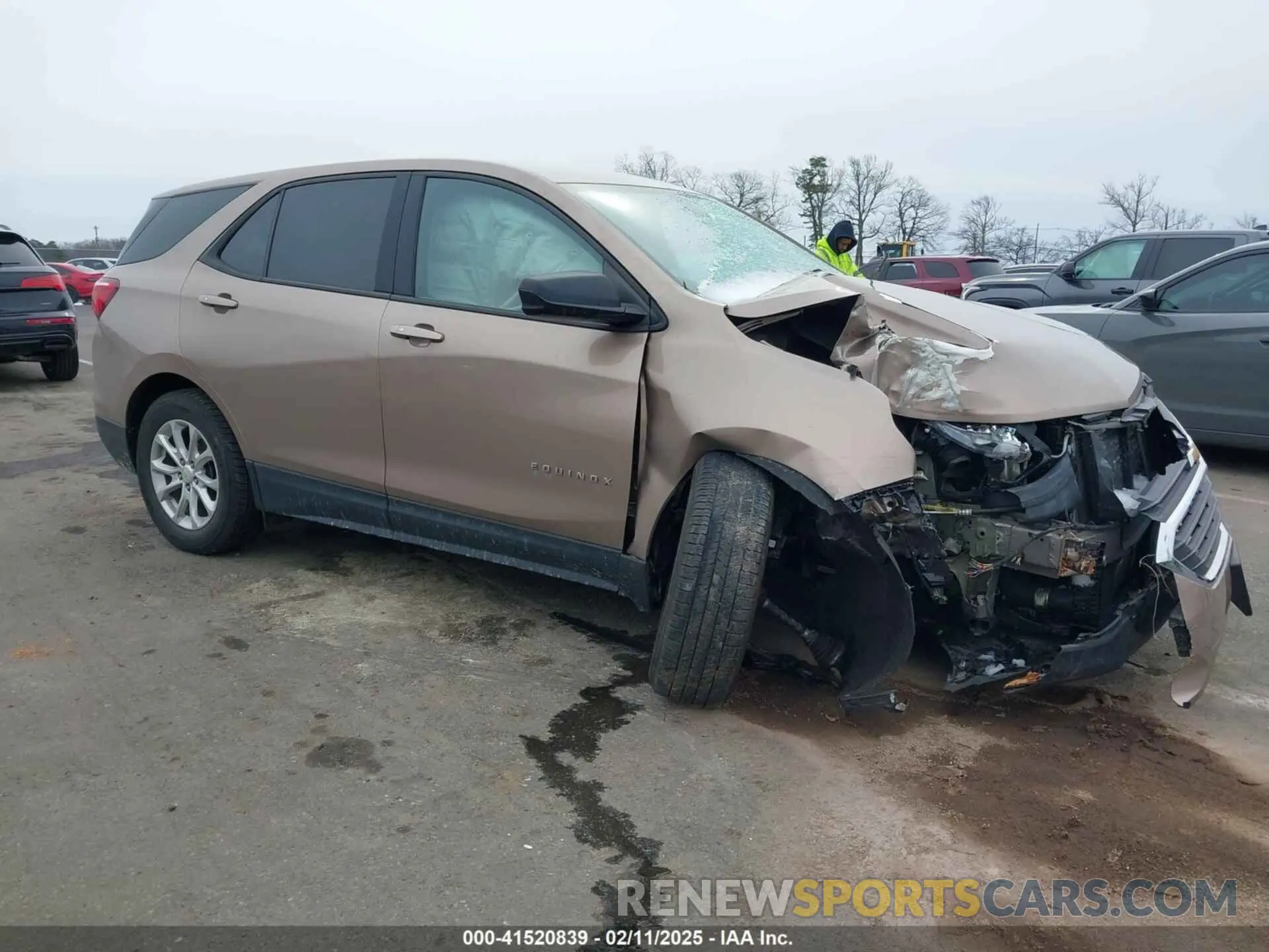 1 fotografías del automóvil dañado 2GNAXSEV1K6300566 CHEVROLET EQUINOX 2019