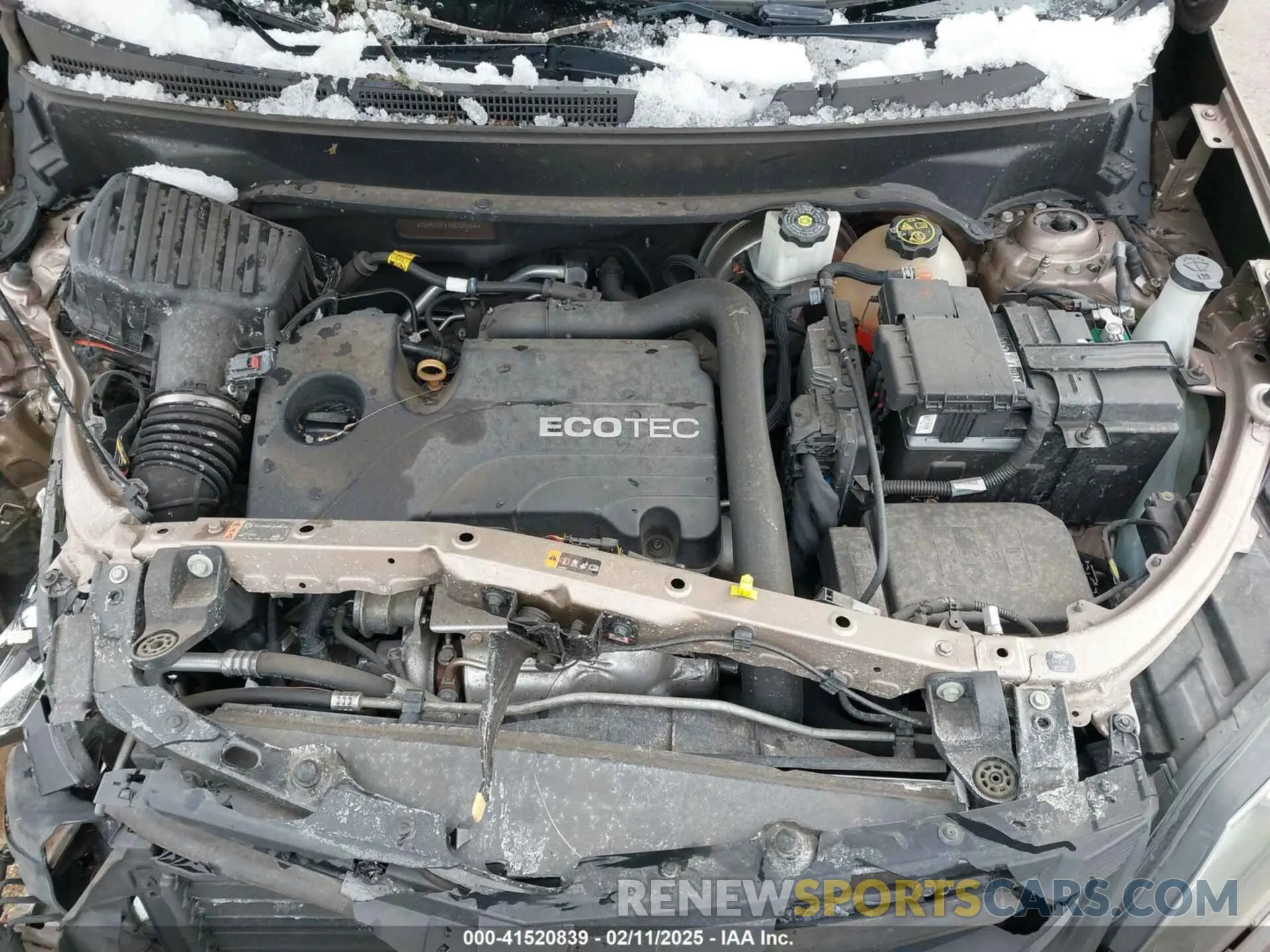 10 fotografías del automóvil dañado 2GNAXSEV1K6300566 CHEVROLET EQUINOX 2019