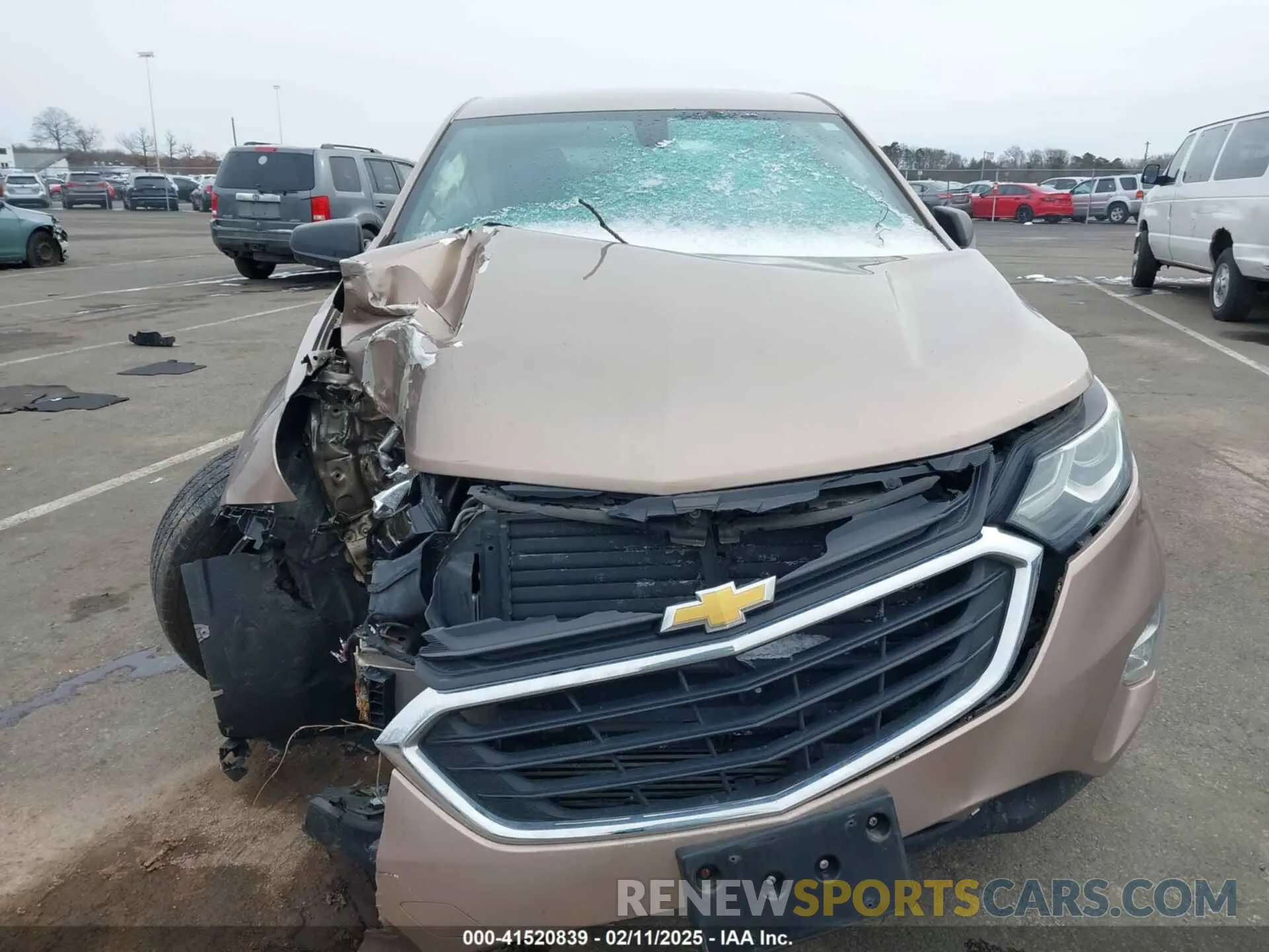 12 fotografías del automóvil dañado 2GNAXSEV1K6300566 CHEVROLET EQUINOX 2019