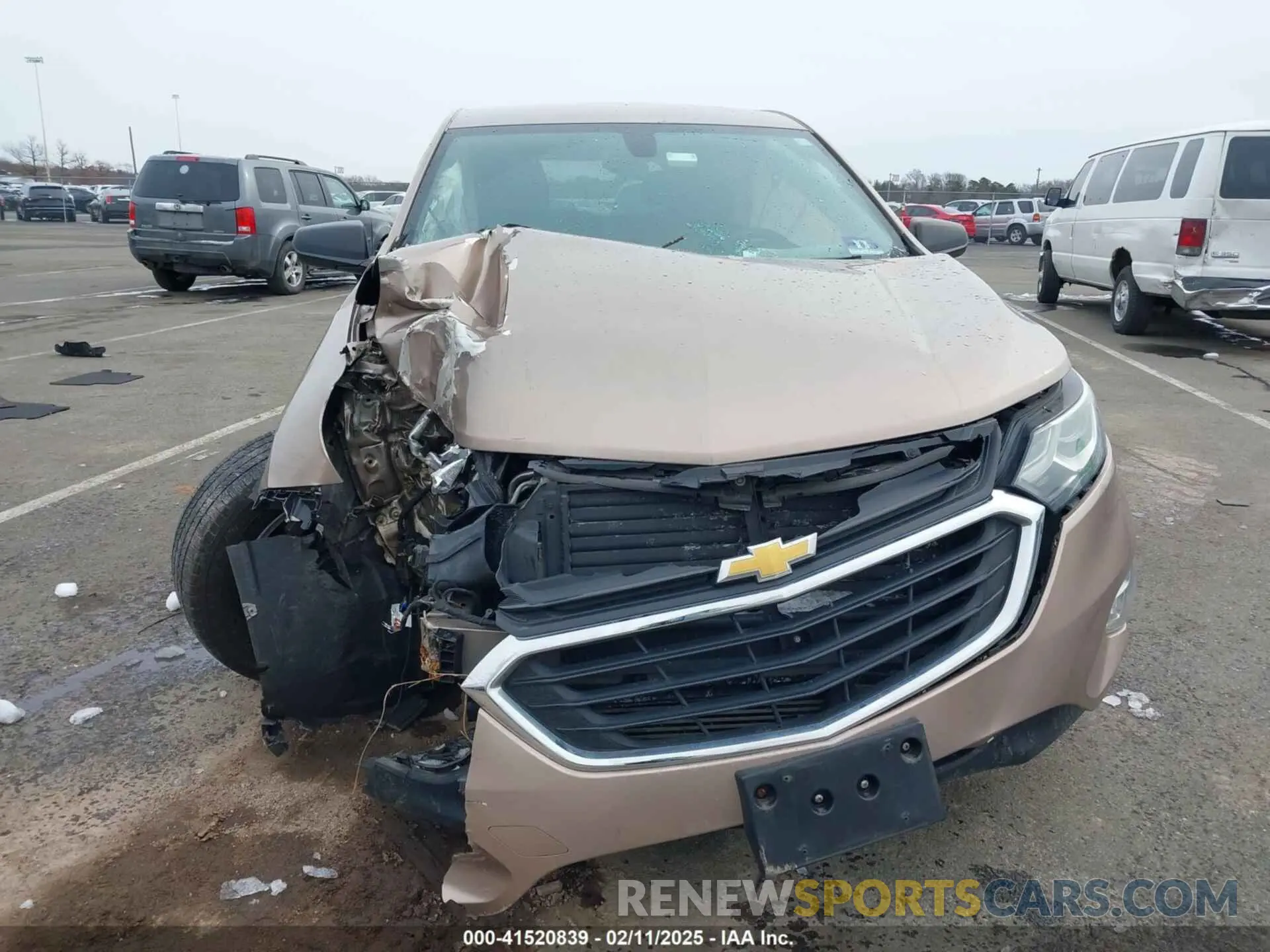 6 fotografías del automóvil dañado 2GNAXSEV1K6300566 CHEVROLET EQUINOX 2019