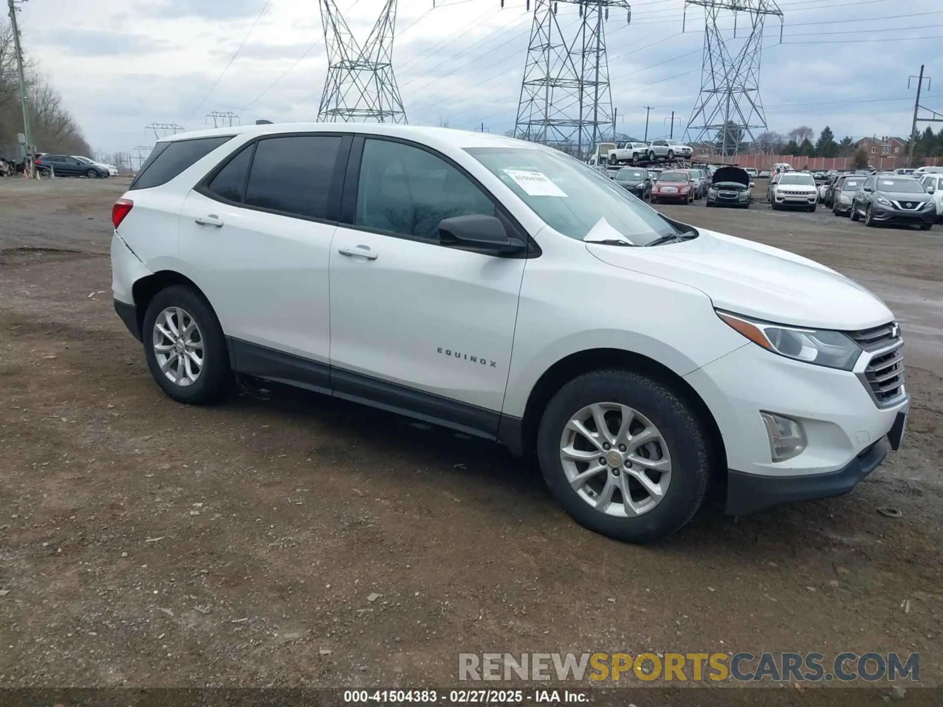 1 fotografías del automóvil dañado 2GNAXSEV3K6215731 CHEVROLET EQUINOX 2019