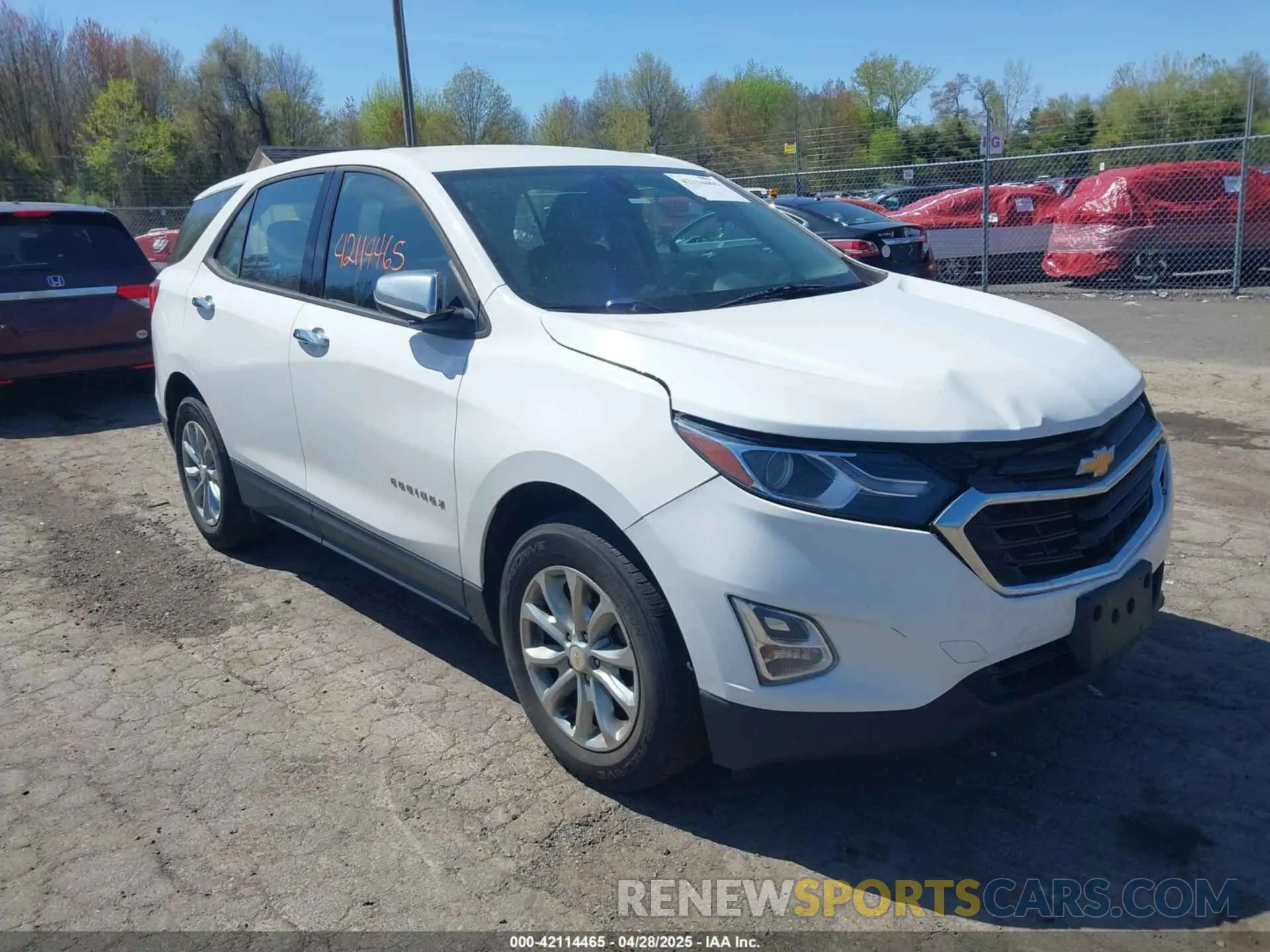 1 fotografías del automóvil dañado 2GNAXSEV4K6110423 CHEVROLET EQUINOX 2019