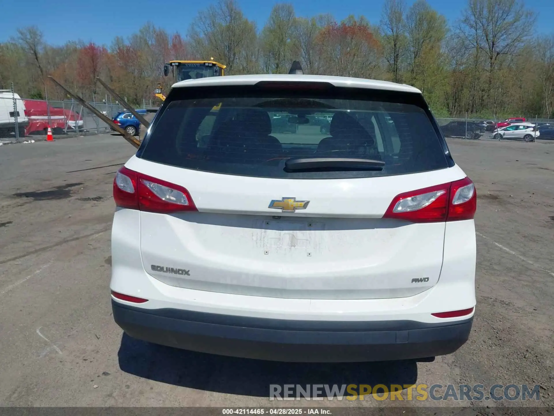 16 fotografías del automóvil dañado 2GNAXSEV4K6110423 CHEVROLET EQUINOX 2019