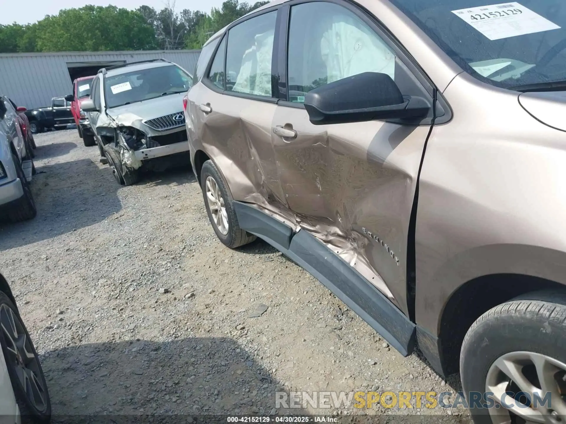 6 fotografías del automóvil dañado 2GNAXSEV4K6169956 CHEVROLET EQUINOX 2019