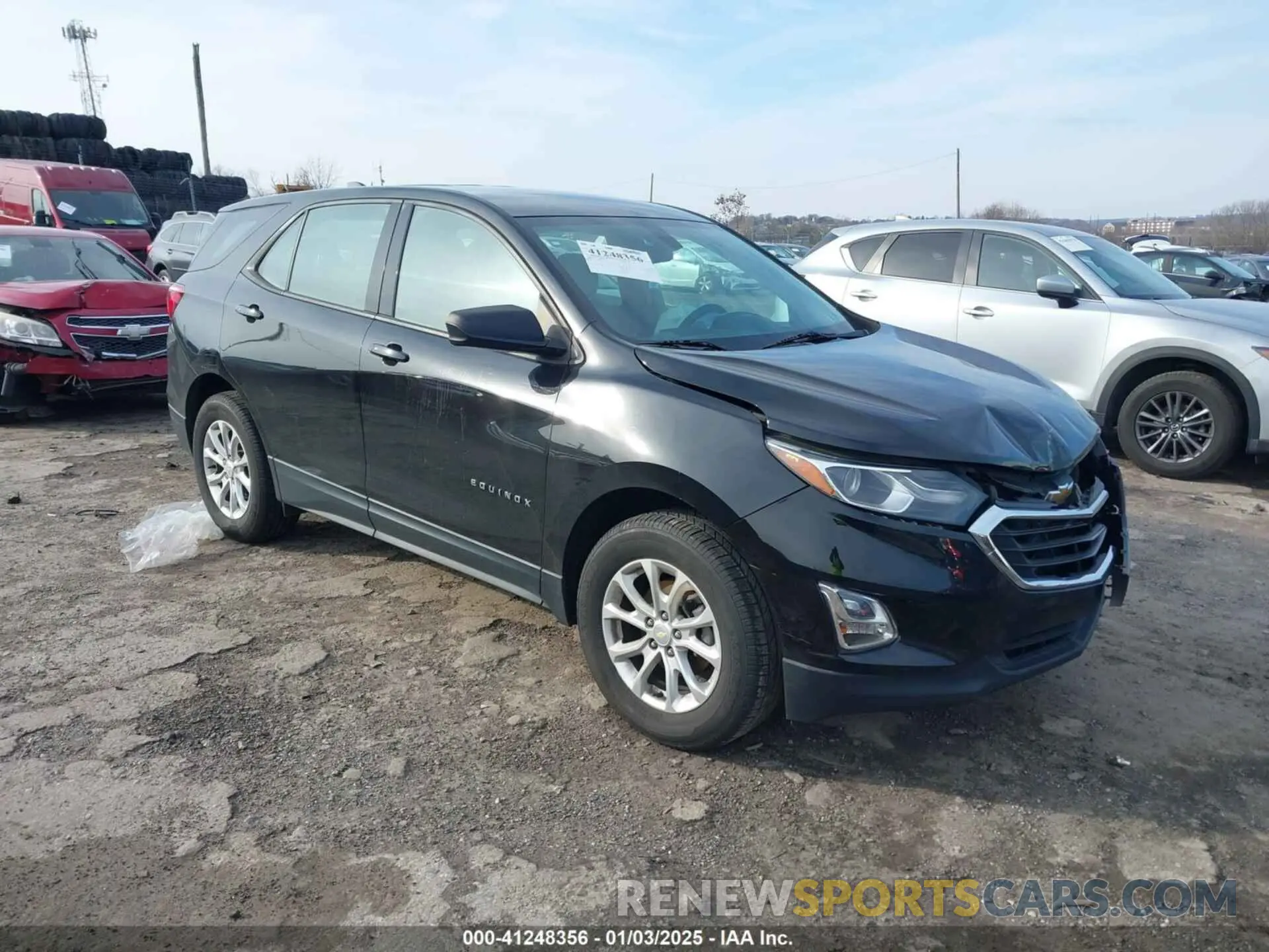 1 fotografías del automóvil dañado 2GNAXSEV4K6175532 CHEVROLET EQUINOX 2019