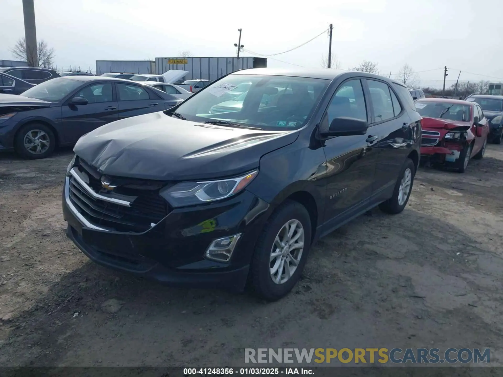 2 fotografías del automóvil dañado 2GNAXSEV4K6175532 CHEVROLET EQUINOX 2019