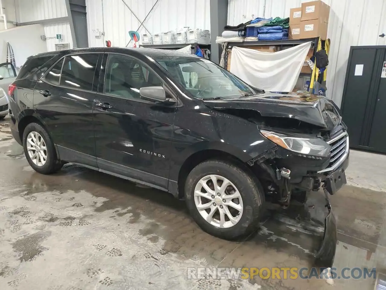 4 fotografías del automóvil dañado 2GNAXSEV4K6210182 CHEVROLET EQUINOX 2019