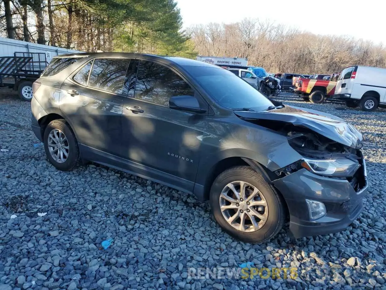 4 fotografías del automóvil dañado 2GNAXSEV4K6231579 CHEVROLET EQUINOX 2019