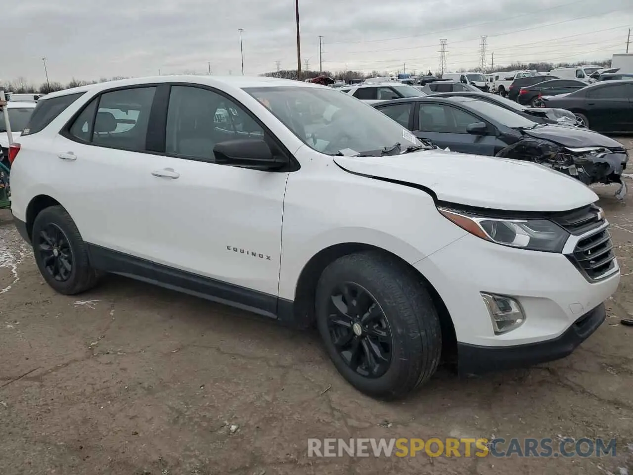 4 fotografías del automóvil dañado 2GNAXSEV4K6255008 CHEVROLET EQUINOX 2019