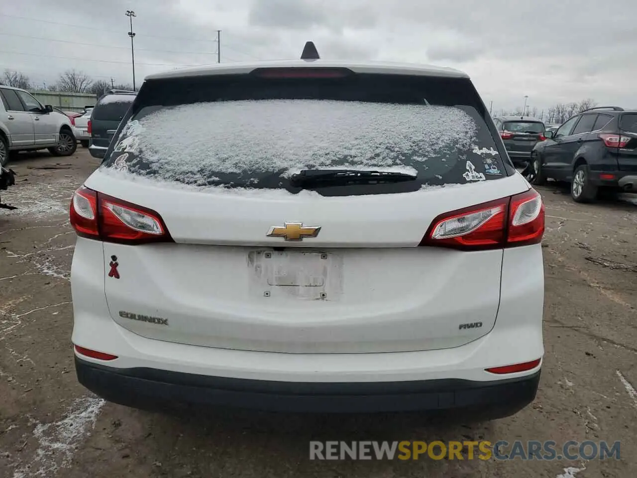 6 fotografías del automóvil dañado 2GNAXSEV4K6255008 CHEVROLET EQUINOX 2019