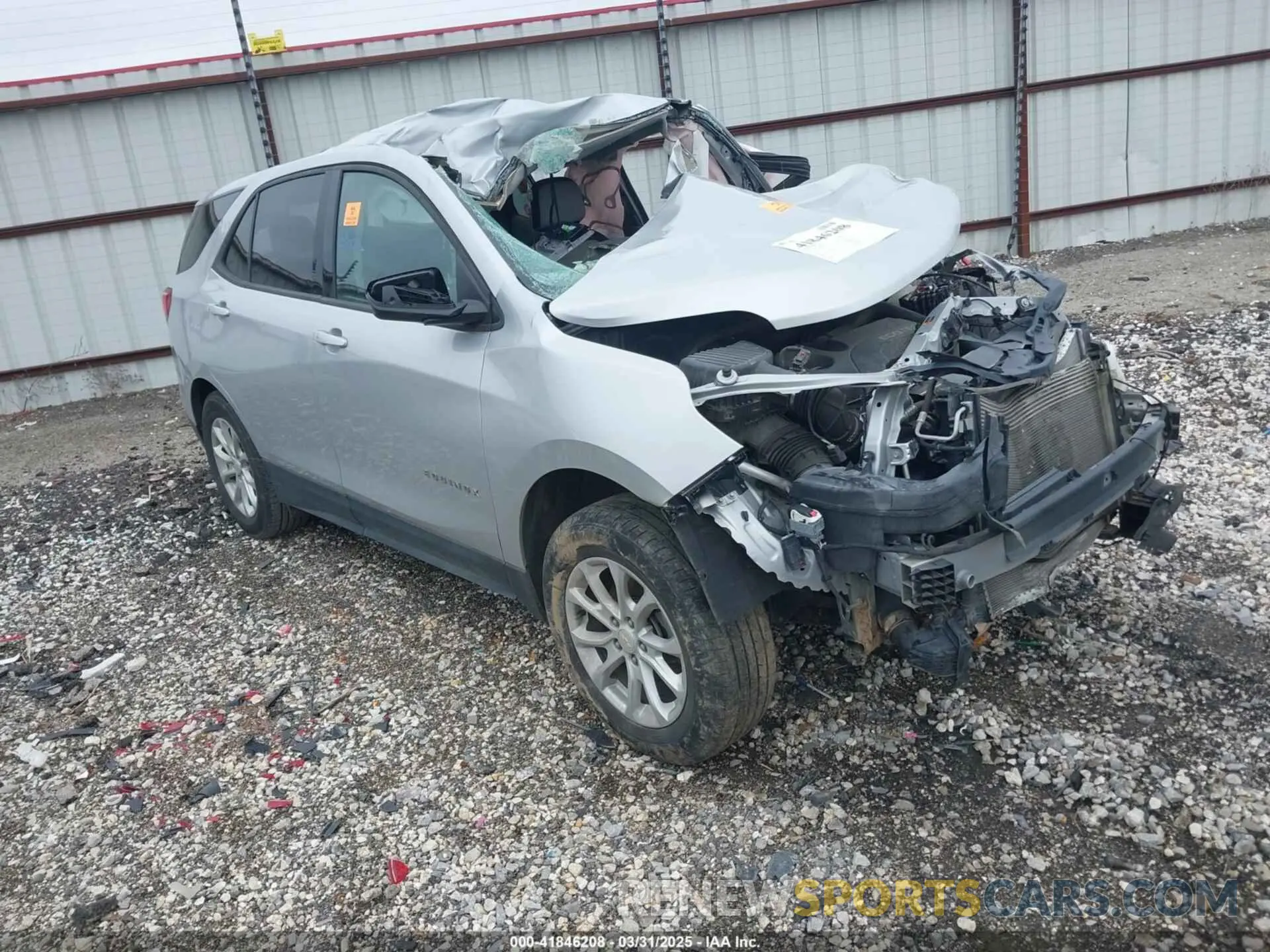1 fotografías del automóvil dañado 2GNAXSEV5K6233485 CHEVROLET EQUINOX 2019