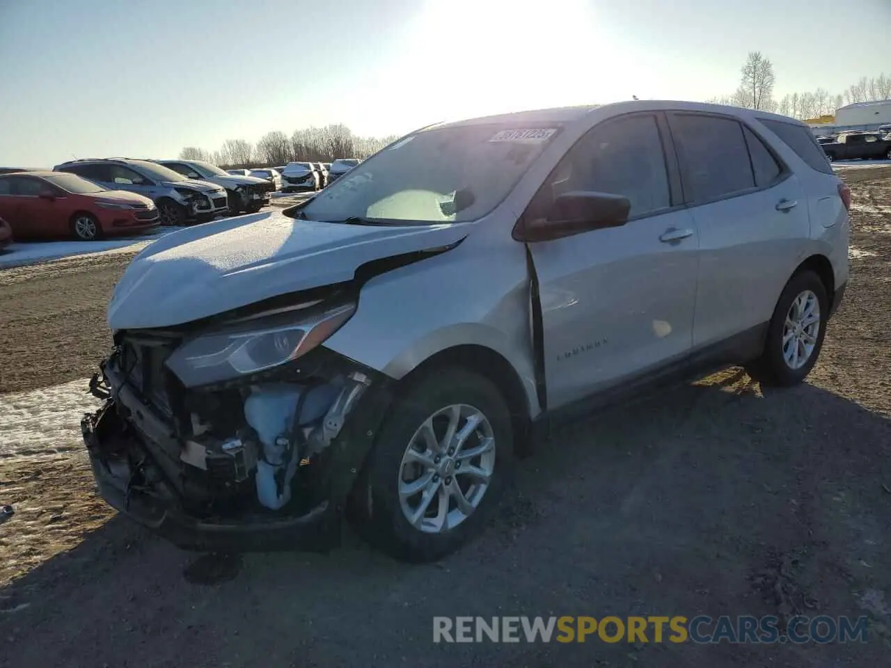 1 fotografías del automóvil dañado 2GNAXSEV7K6287886 CHEVROLET EQUINOX 2019