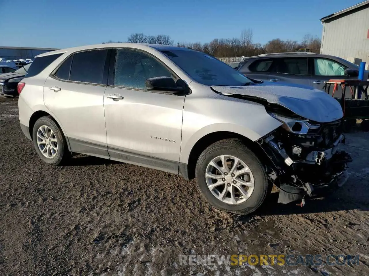 4 fotografías del automóvil dañado 2GNAXSEV7K6287886 CHEVROLET EQUINOX 2019