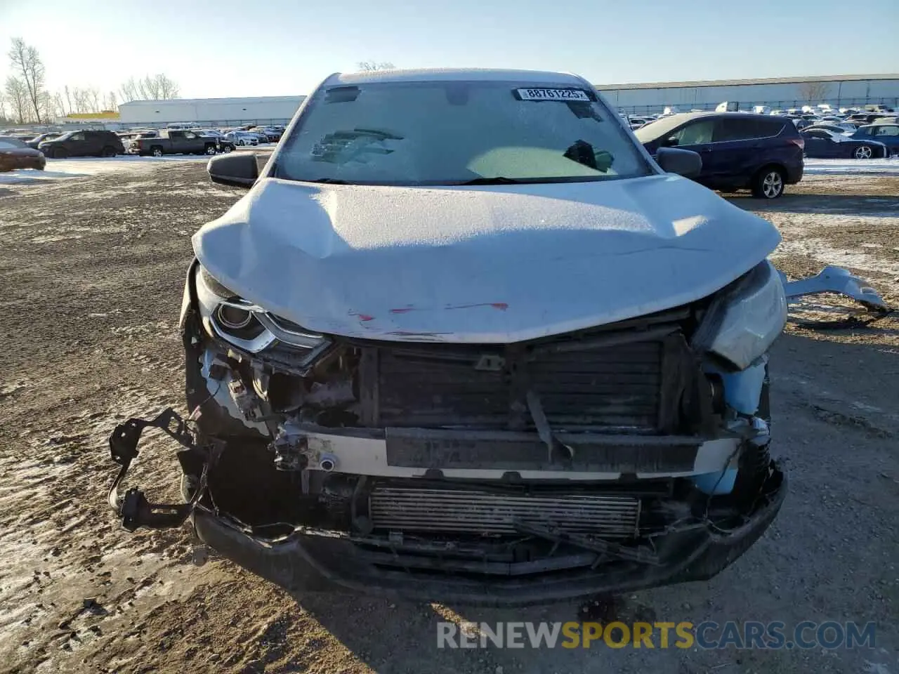 5 fotografías del automóvil dañado 2GNAXSEV7K6287886 CHEVROLET EQUINOX 2019