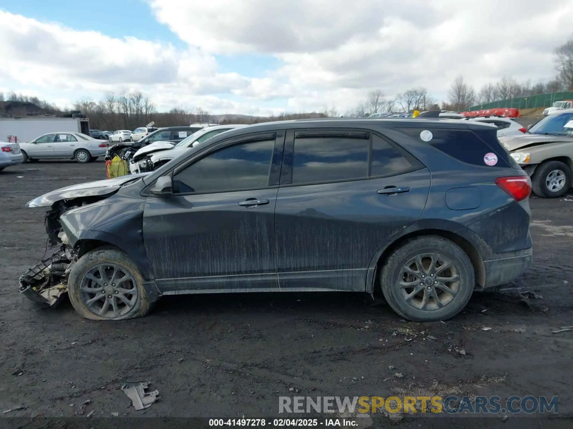 13 fotografías del automóvil dañado 2GNAXSEV8K6207107 CHEVROLET EQUINOX 2019