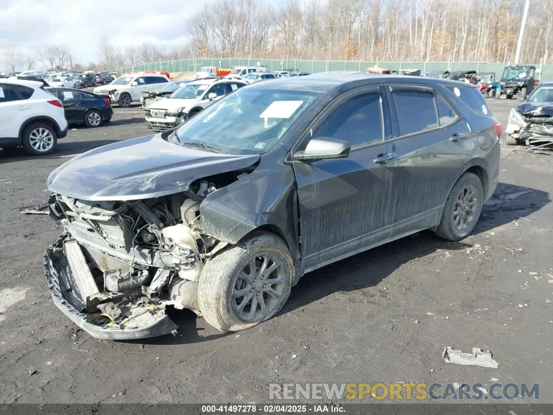 2 fotografías del automóvil dañado 2GNAXSEV8K6207107 CHEVROLET EQUINOX 2019