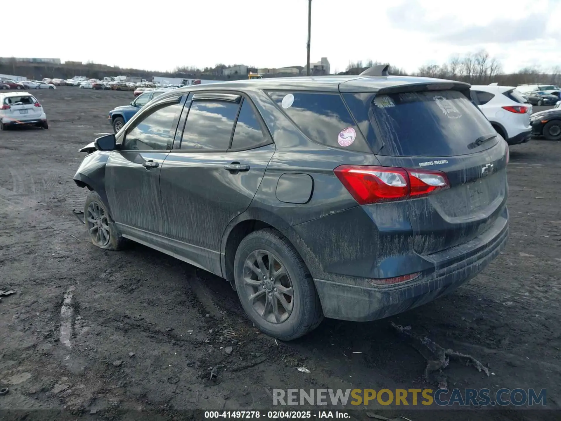 3 fotografías del automóvil dañado 2GNAXSEV8K6207107 CHEVROLET EQUINOX 2019