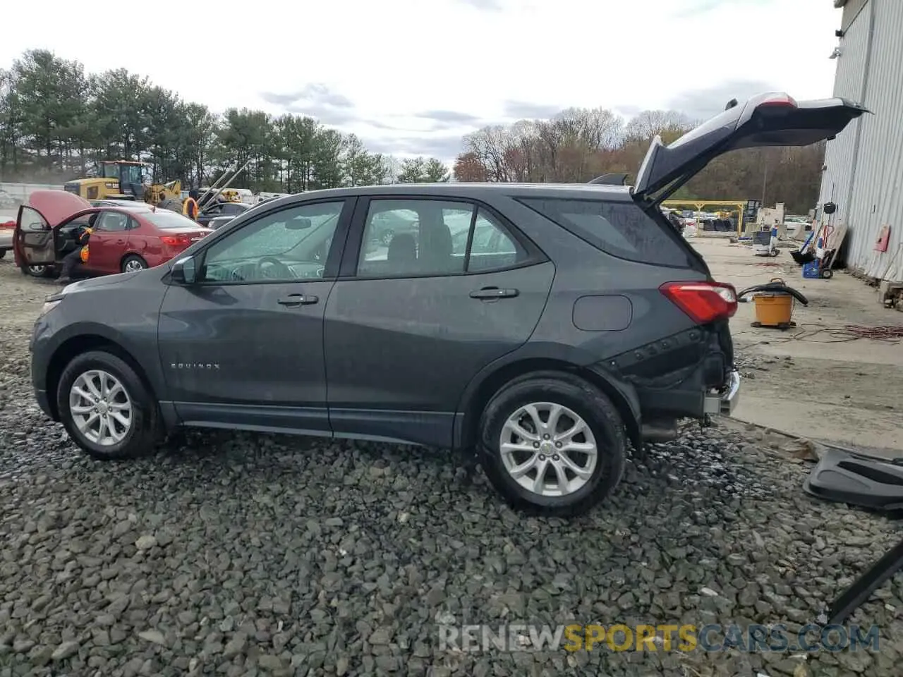 2 fotografías del automóvil dañado 2GNAXSEV9K6129548 CHEVROLET EQUINOX 2019