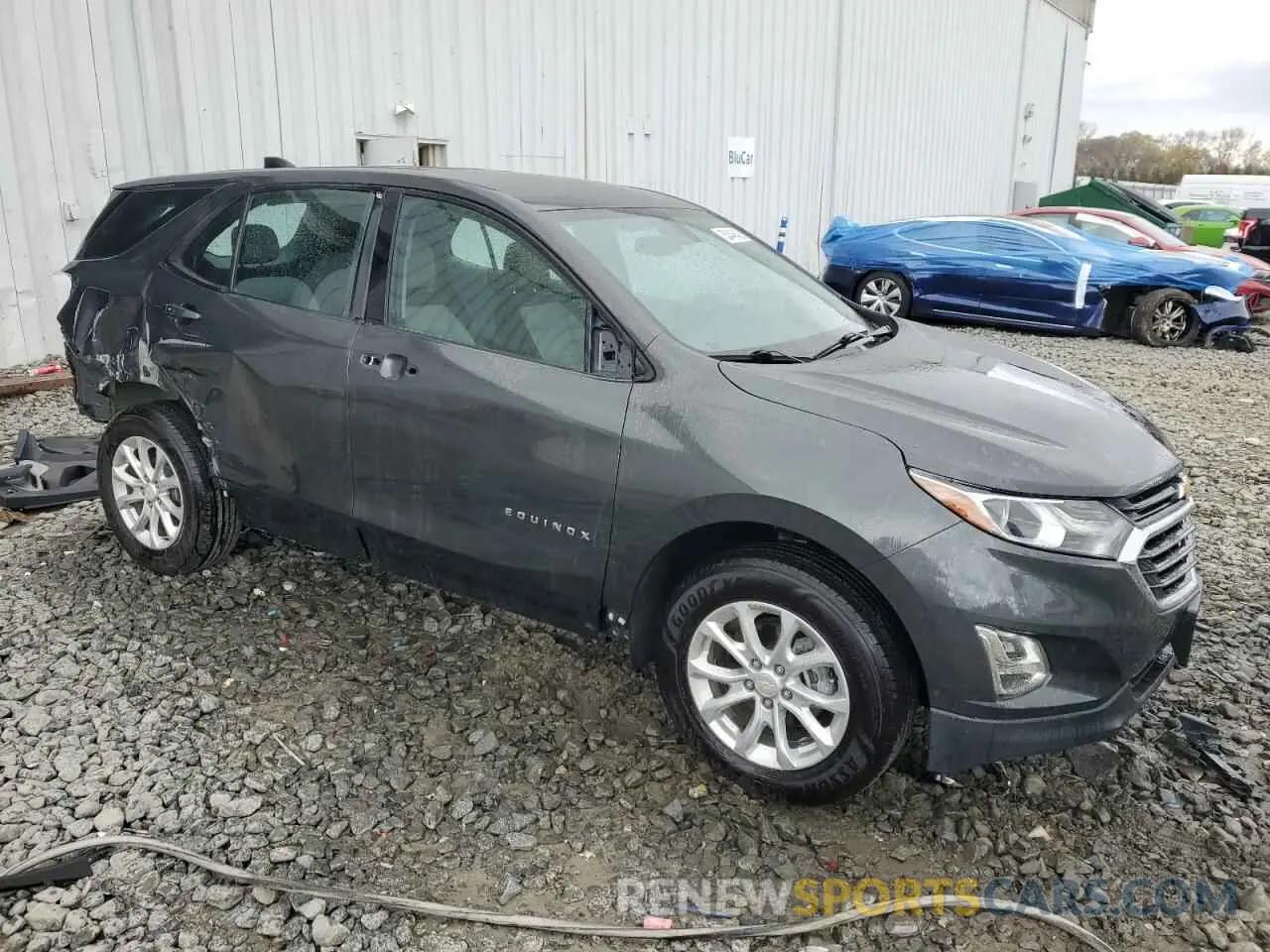 4 fotografías del automóvil dañado 2GNAXSEV9K6129548 CHEVROLET EQUINOX 2019