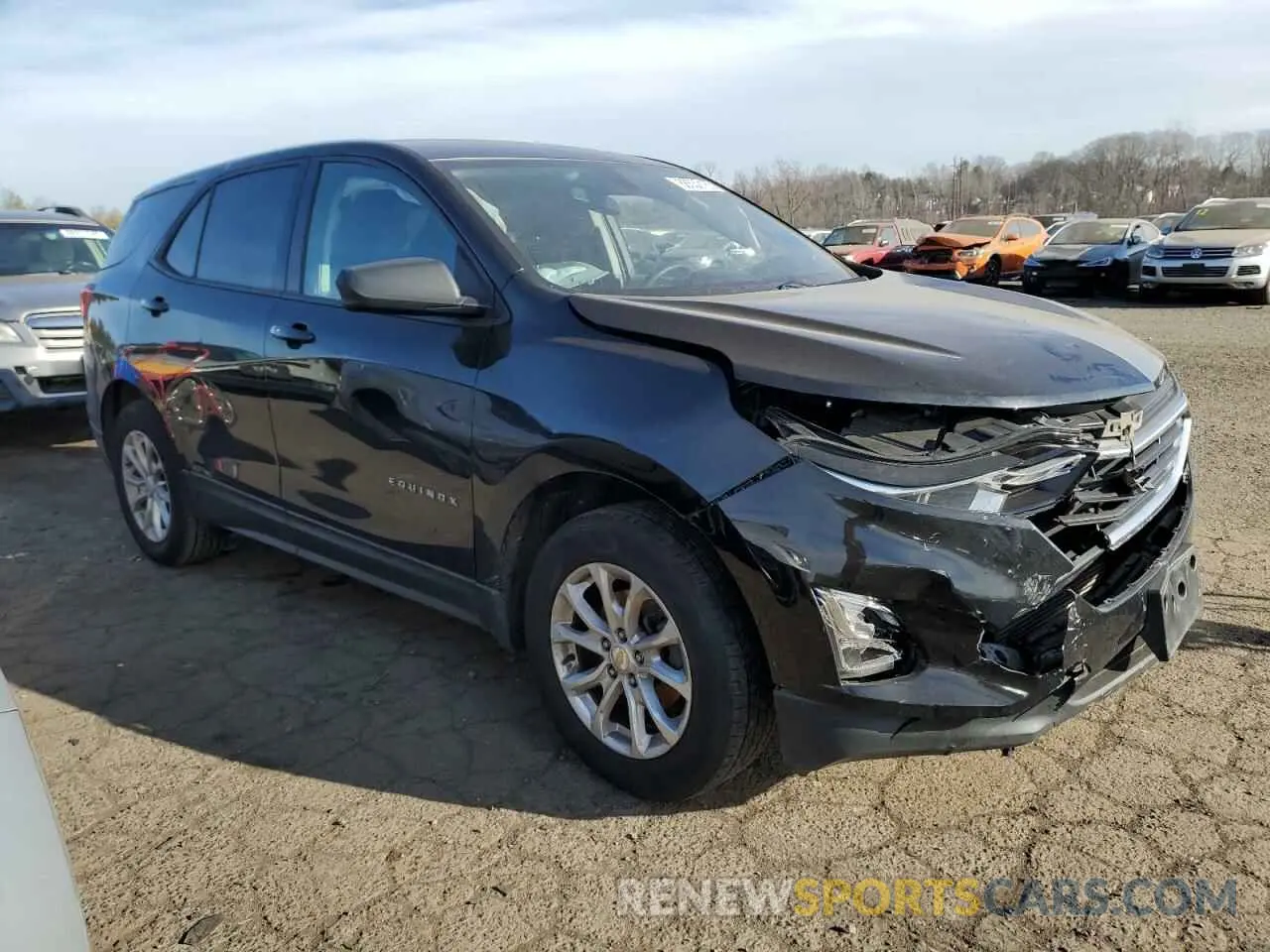 4 fotografías del automóvil dañado 2GNAXSEV9K6256123 CHEVROLET EQUINOX 2019