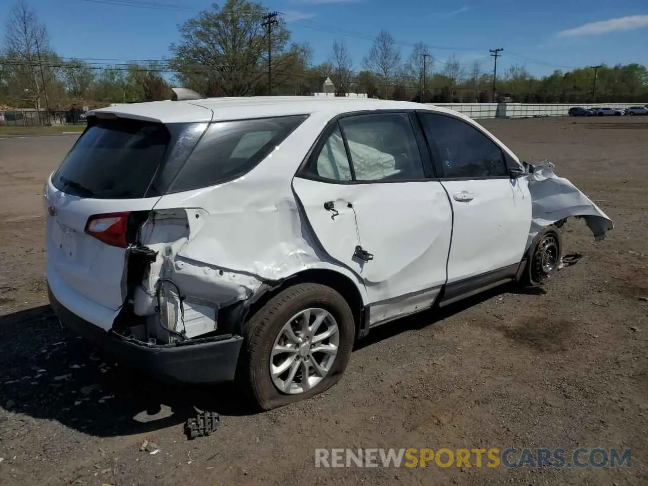 3 fotografías del automóvil dañado 2GNAXSEV9K6284858 CHEVROLET EQUINOX 2019