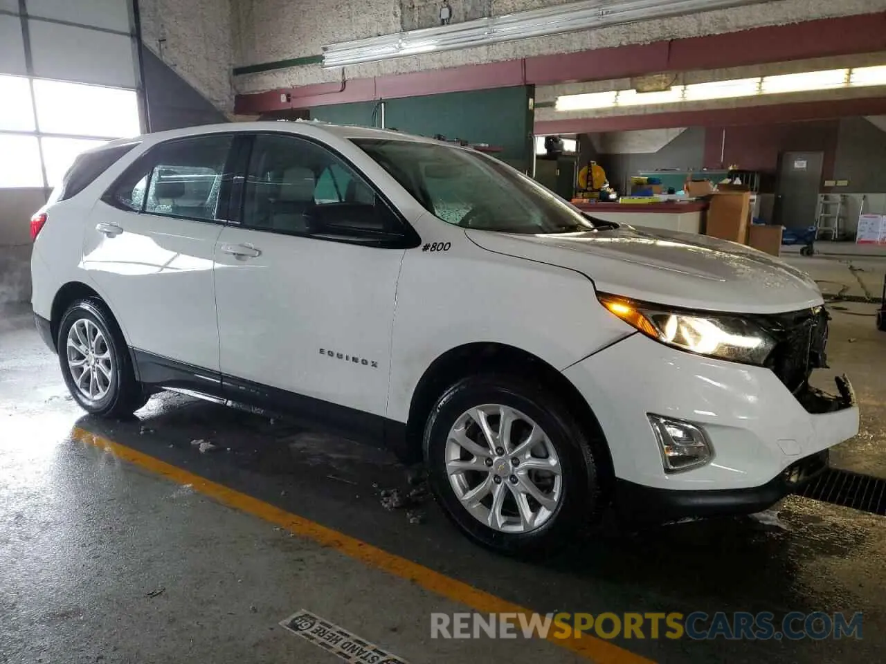 4 fotografías del automóvil dañado 2GNAXSEVXK6199835 CHEVROLET EQUINOX 2019
