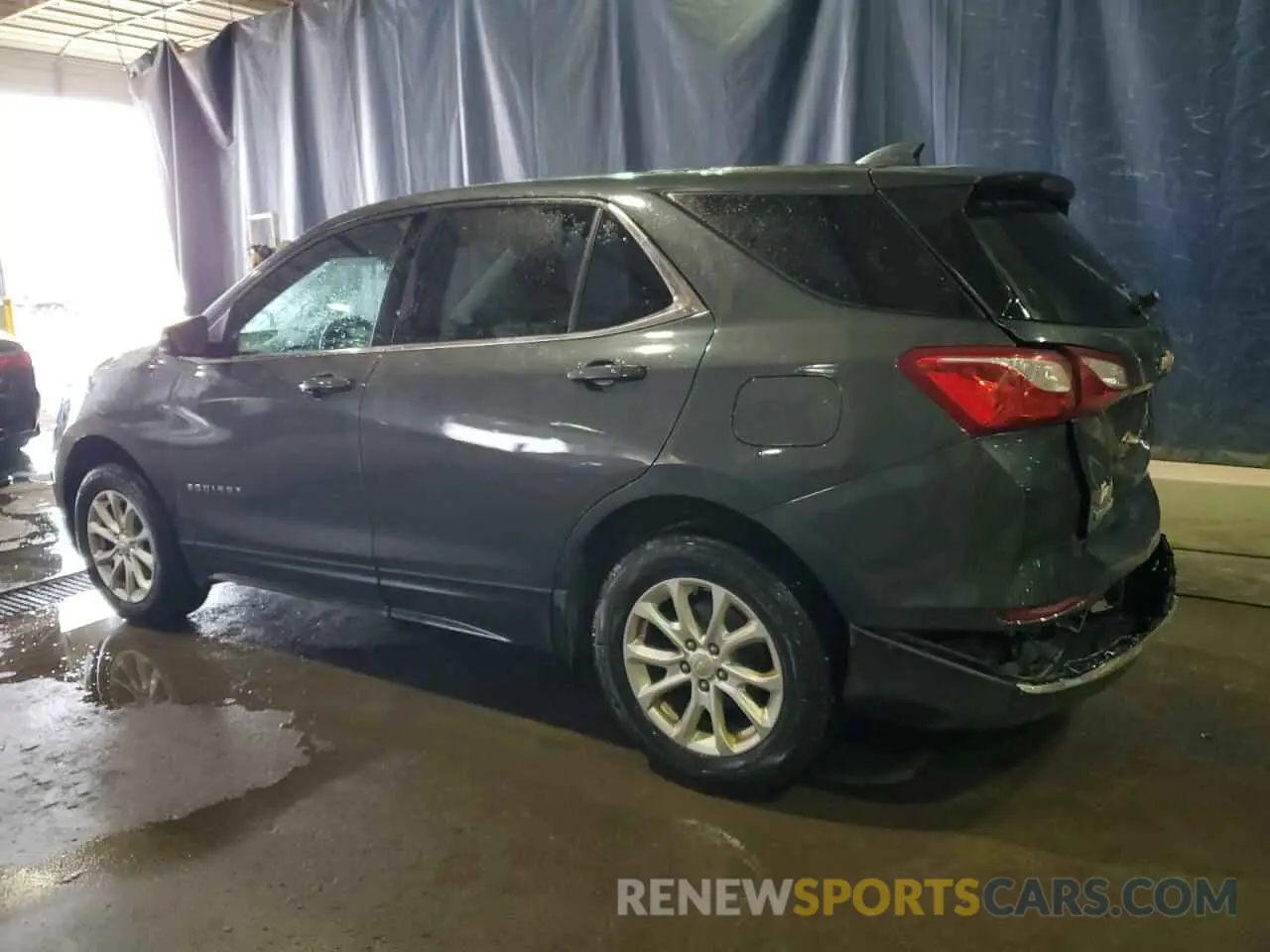 2 fotografías del automóvil dañado 2GNAXTEV0K6260566 CHEVROLET EQUINOX 2019