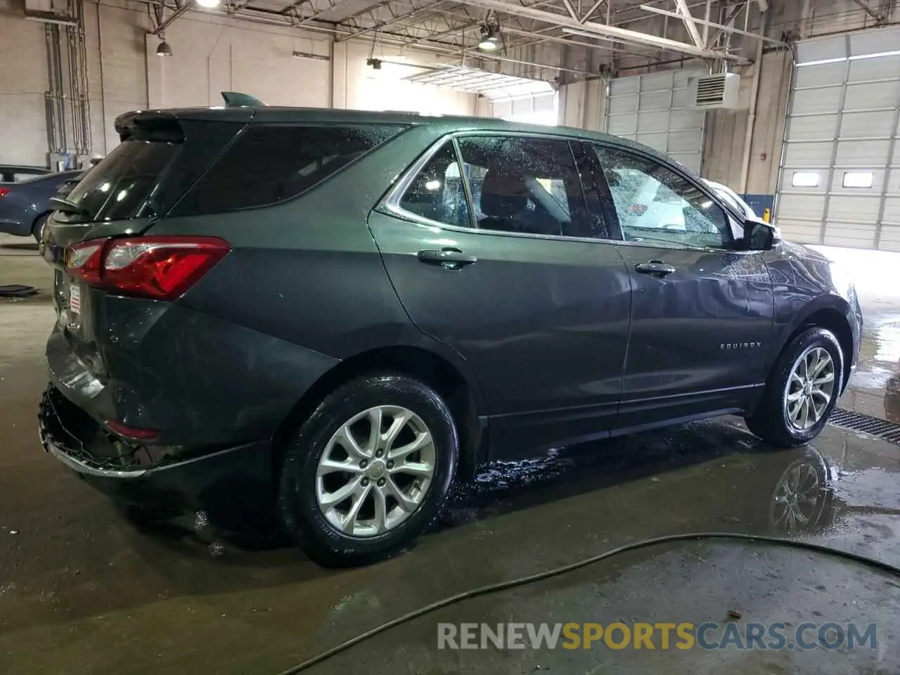 3 fotografías del automóvil dañado 2GNAXTEV0K6260566 CHEVROLET EQUINOX 2019