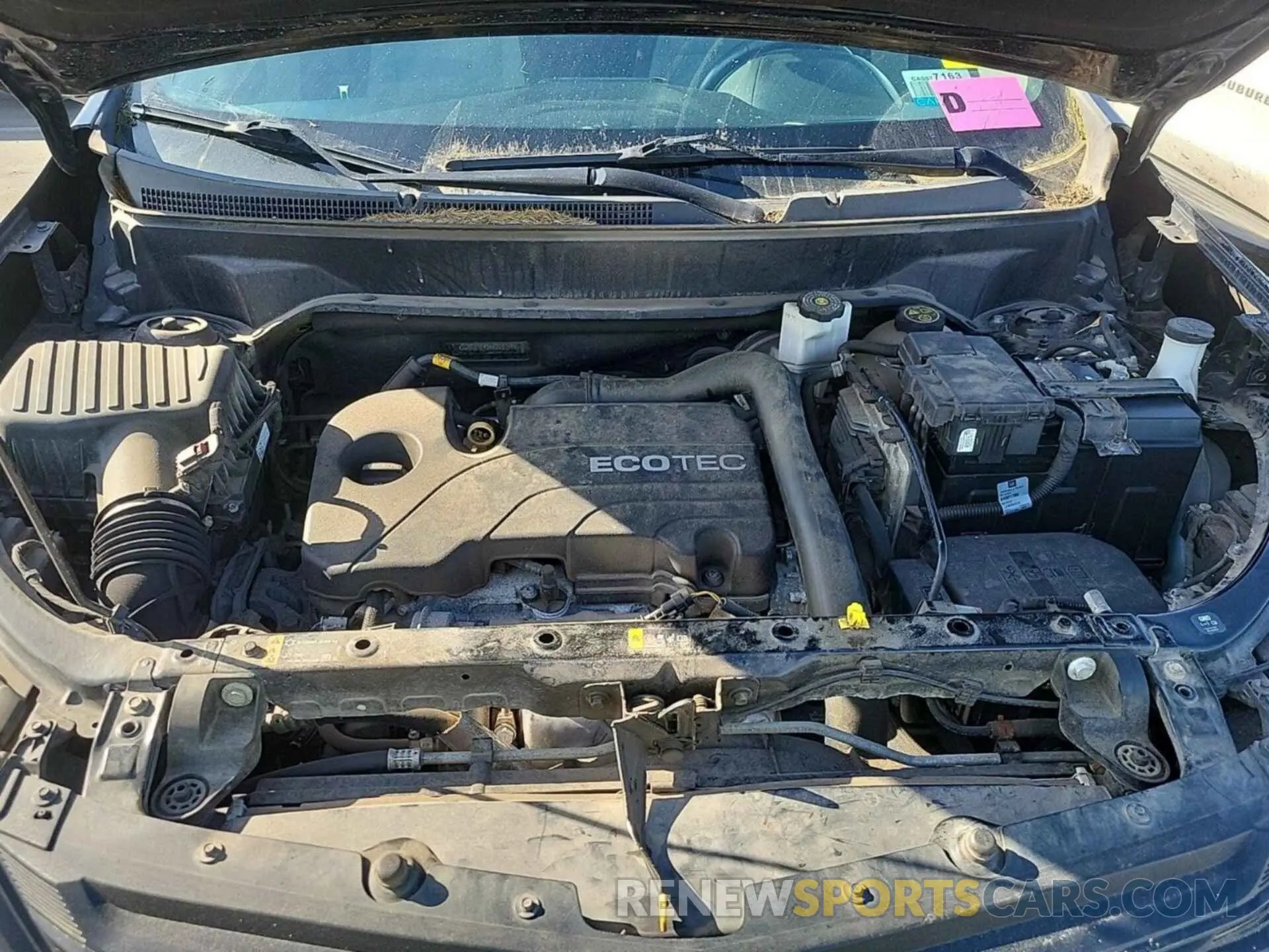 20 fotografías del automóvil dañado 2GNAXTEV0K6260759 CHEVROLET EQUINOX 2019
