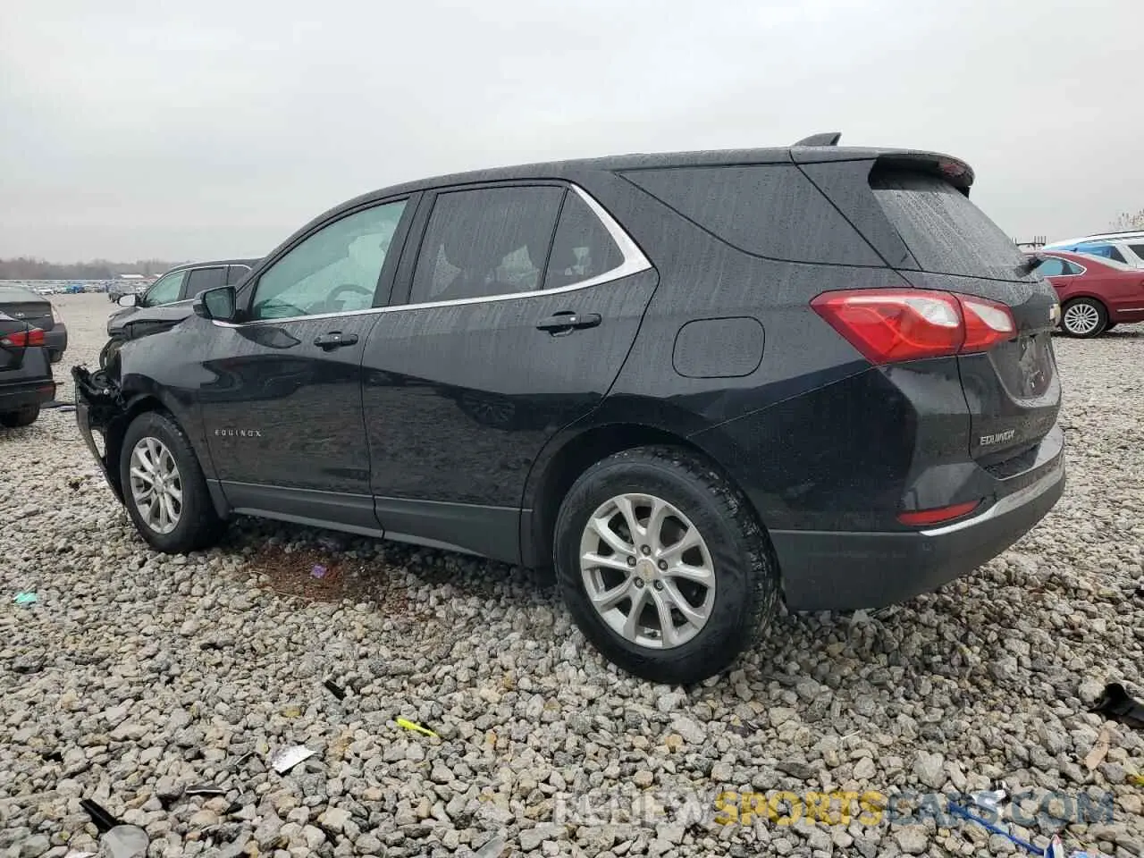 2 fotografías del automóvil dañado 2GNAXTEV0K6265654 CHEVROLET EQUINOX 2019