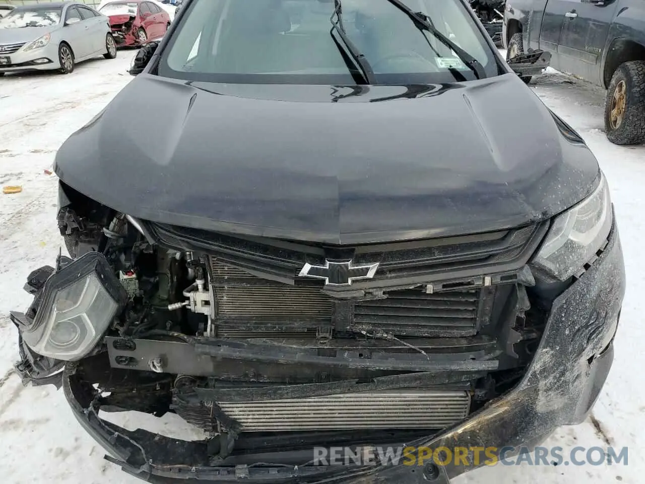 12 fotografías del automóvil dañado 2GNAXTEV0K6299545 CHEVROLET EQUINOX 2019