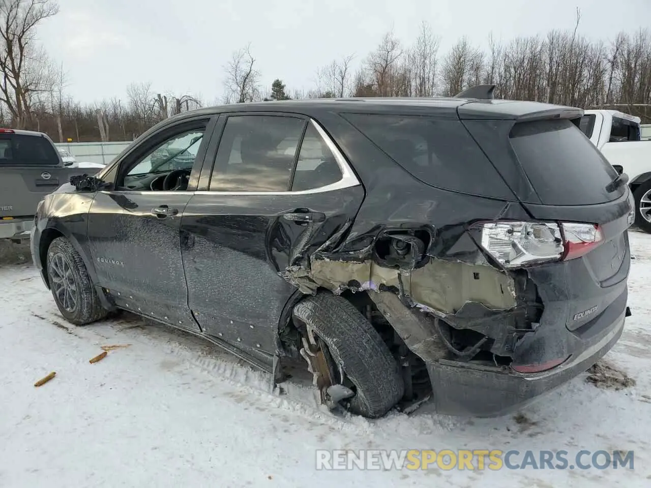 2 fotografías del automóvil dañado 2GNAXTEV0K6299545 CHEVROLET EQUINOX 2019